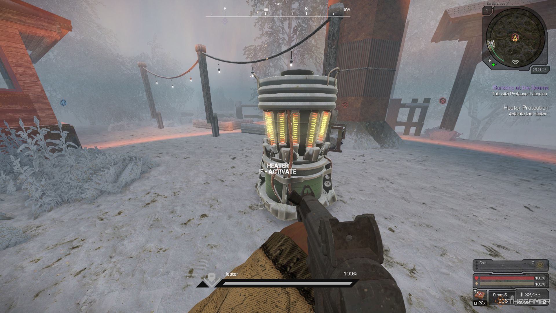 Finding a heater in Stalcraft: X.