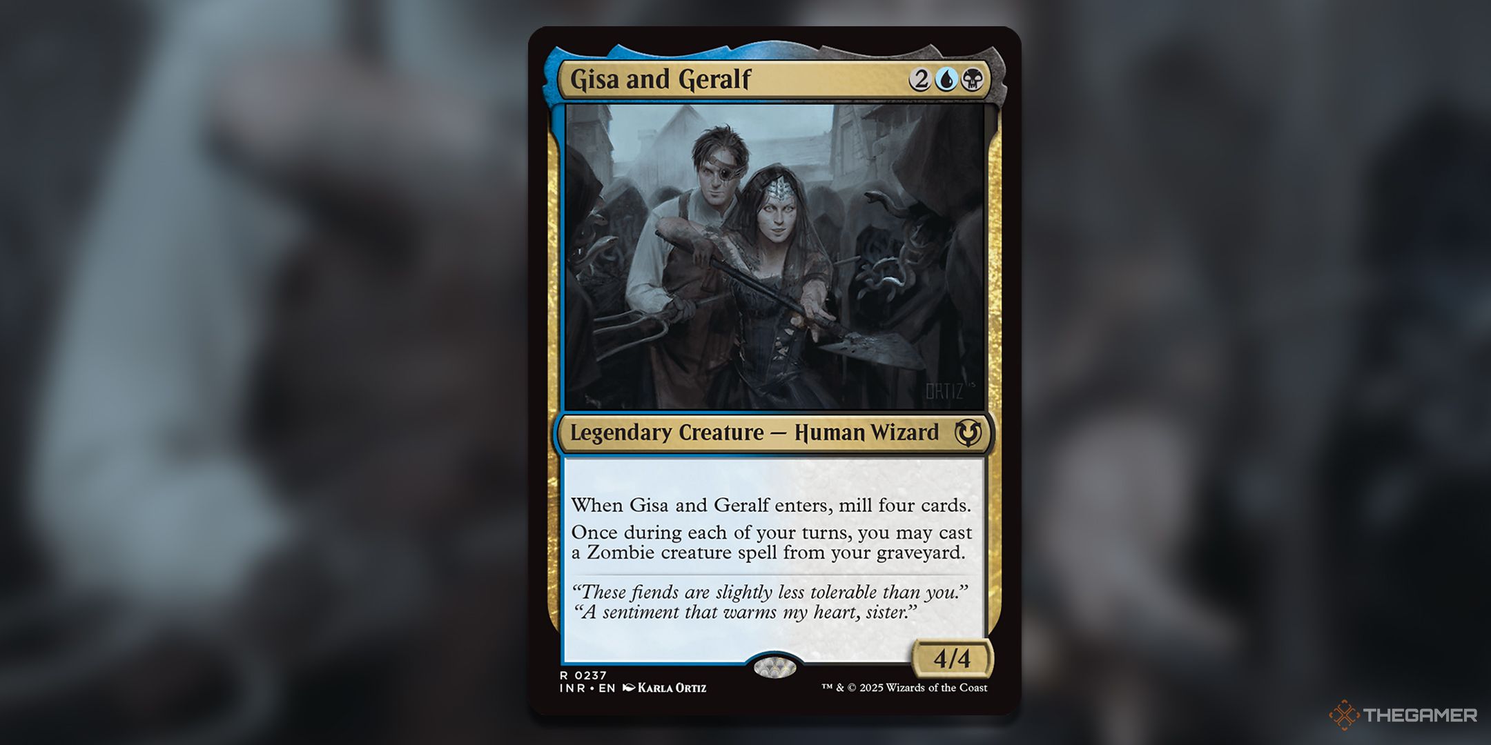 Gisa and Geralf MTG Card.