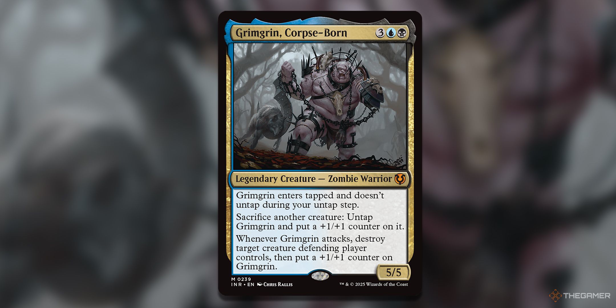 Grimgrin, Corpse-Born MTG Card.