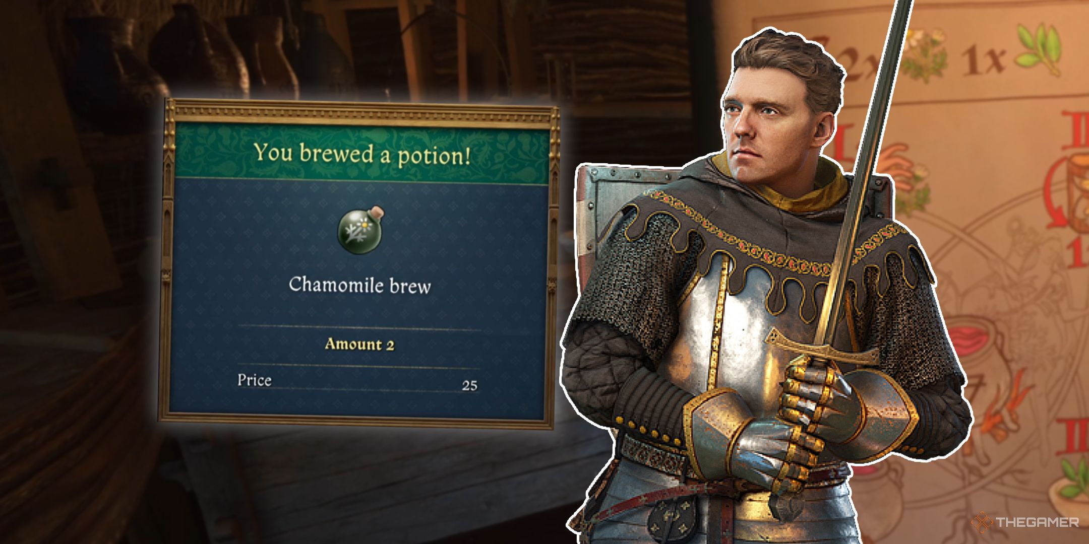 KCD2 Henry and Alchemy Brewing Summary