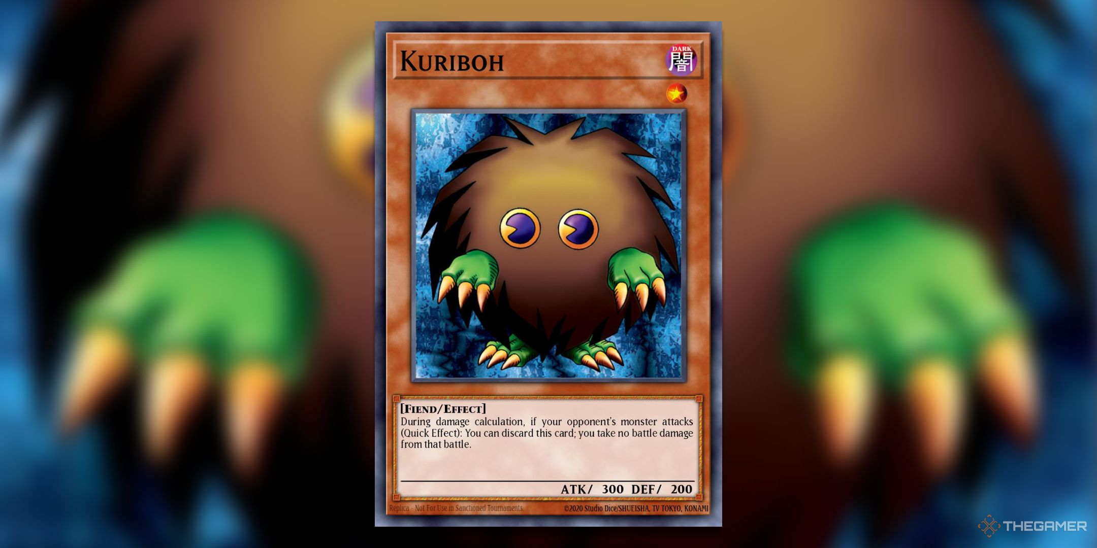 Kuriboh Yu-Gi-Oh! TCG card art.