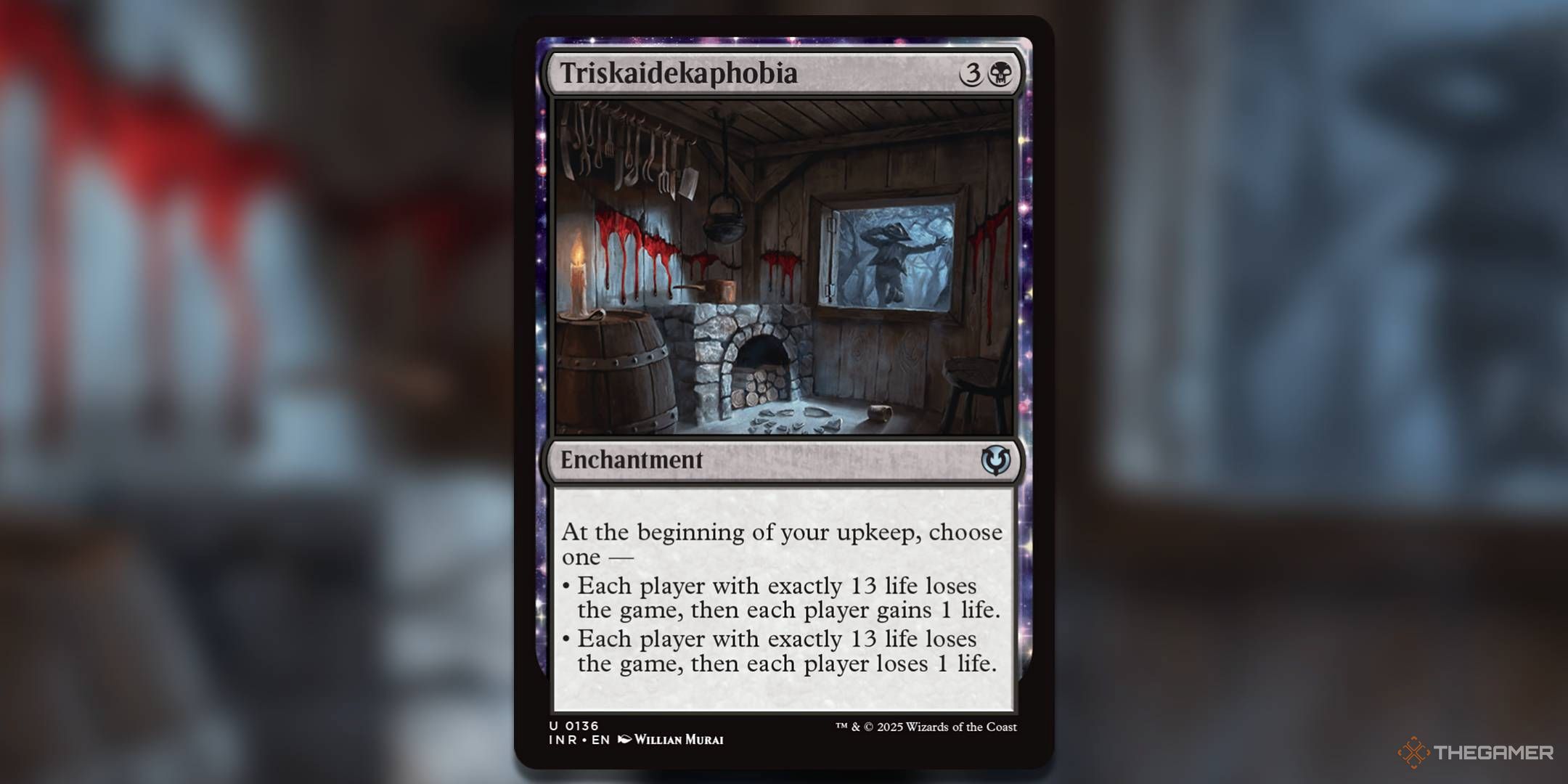 Image of Triskaidekaphobia card in Magic: The Gathering.