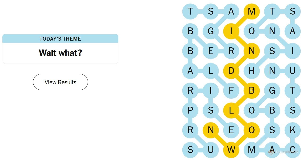 NYT Strands answers for January 12, 2025.-1