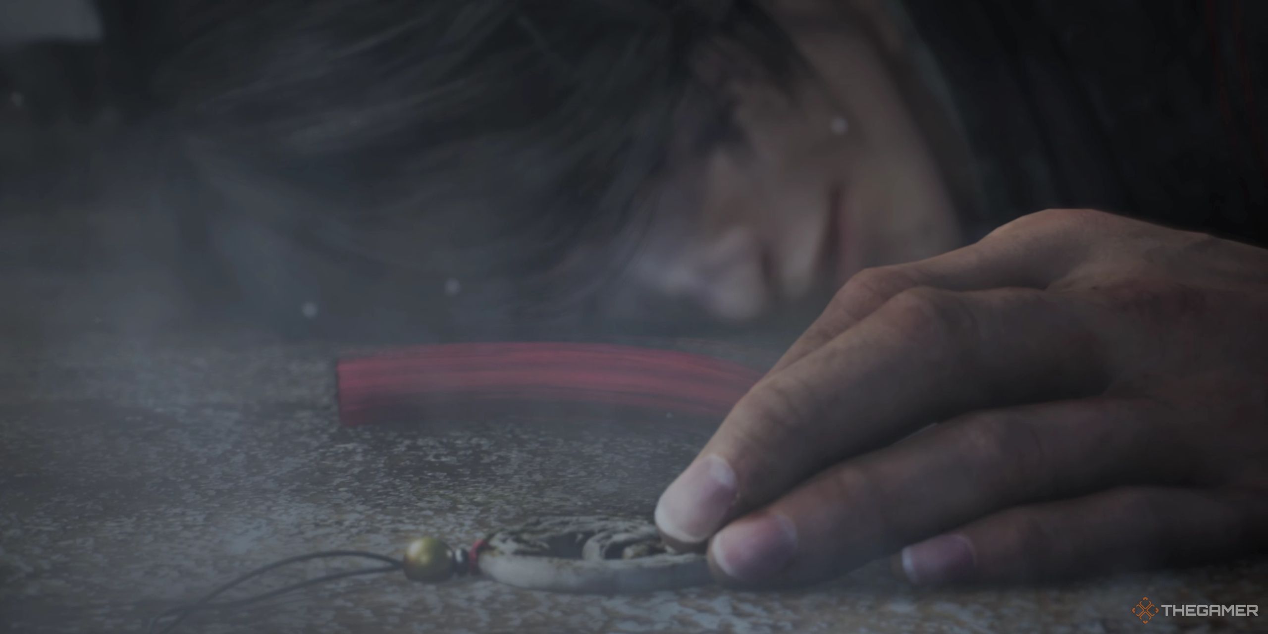 The Protagonist lying on the ground in Dynasty Warriors: Origins. 