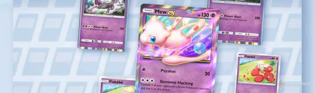 Psychic-type Mass Outbreak Event banner in Pokemon TCG Pocket.