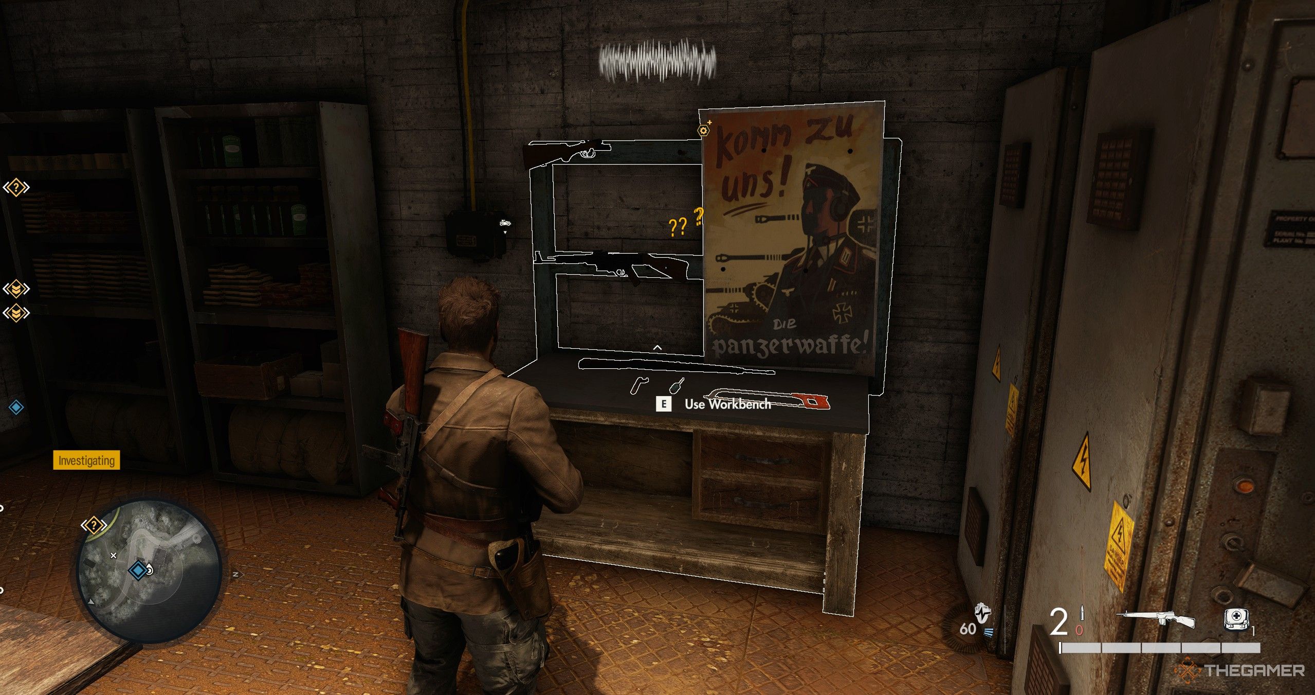 A photo of a rifle workbench in Sniper Elite: Resistance.