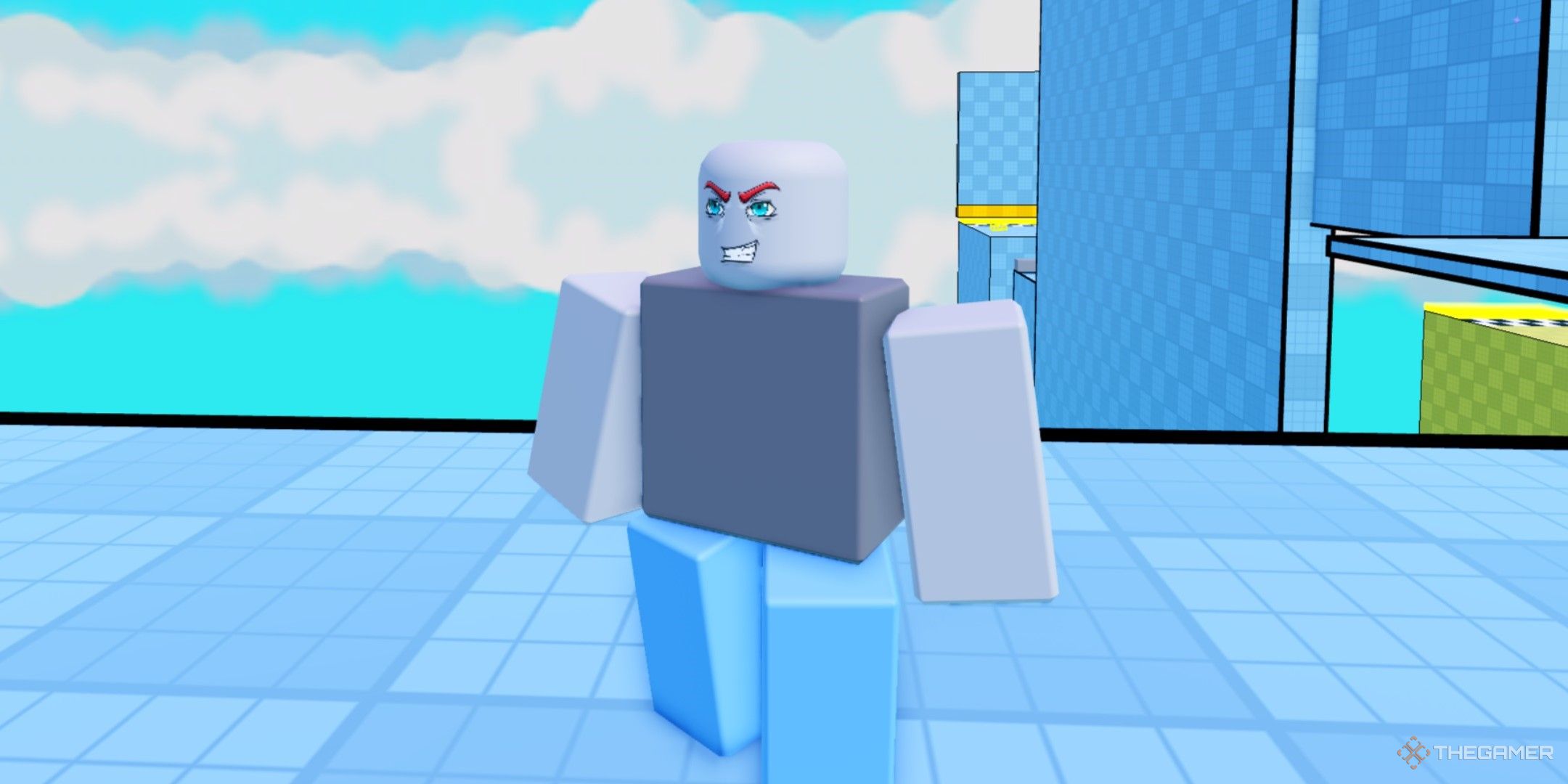 a player in Obby But You&rsquo;re a Parkour Master on Roblox