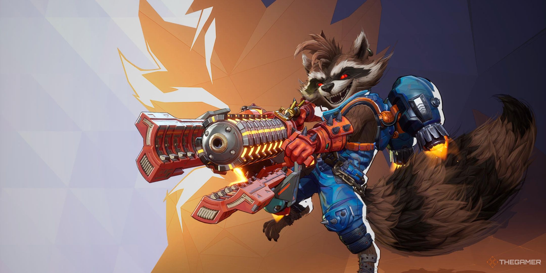 Rocket Raccoon in Marvel Rivals.