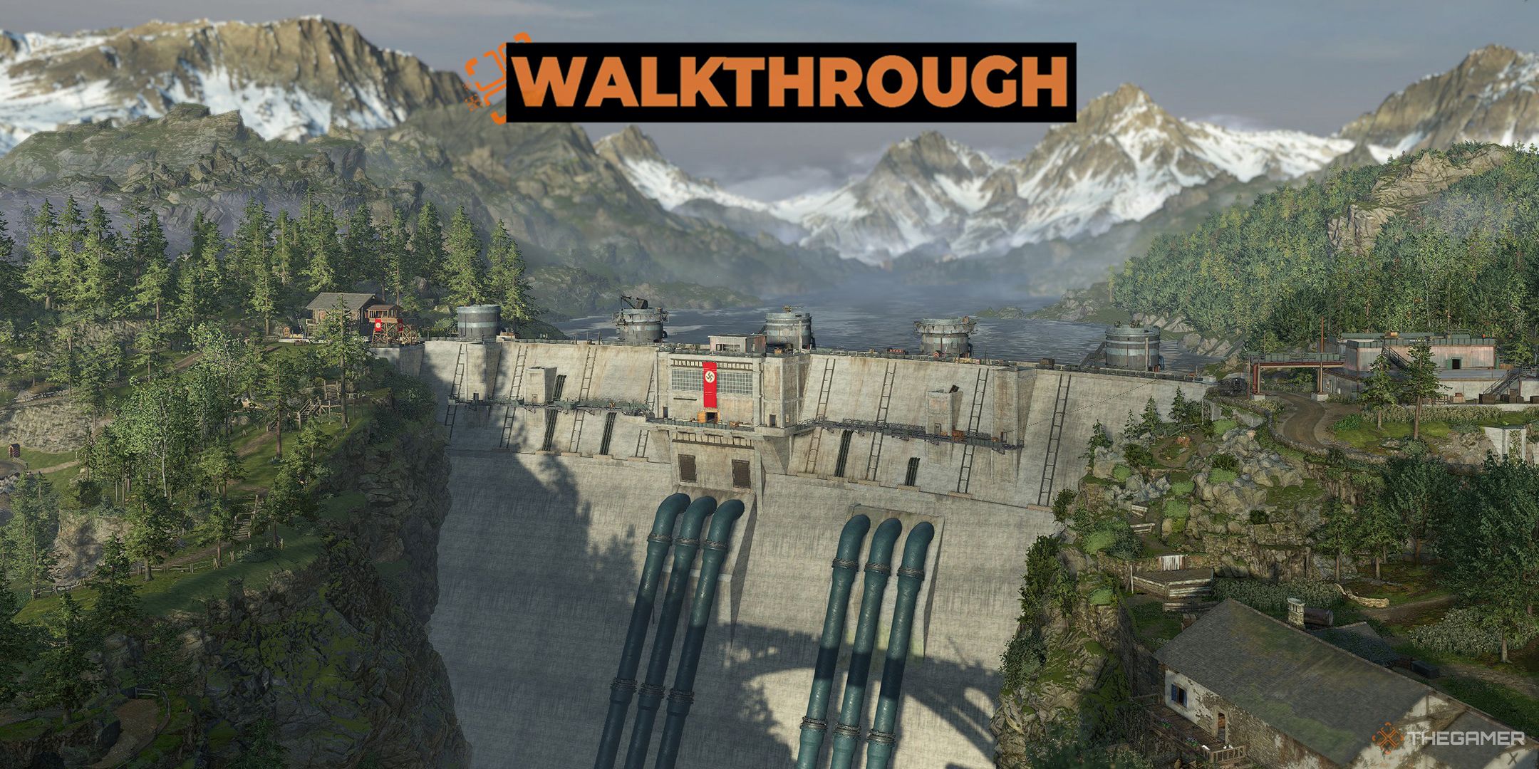 Sniper Elite Resistance Behind Enemy Lines walkthrough image.