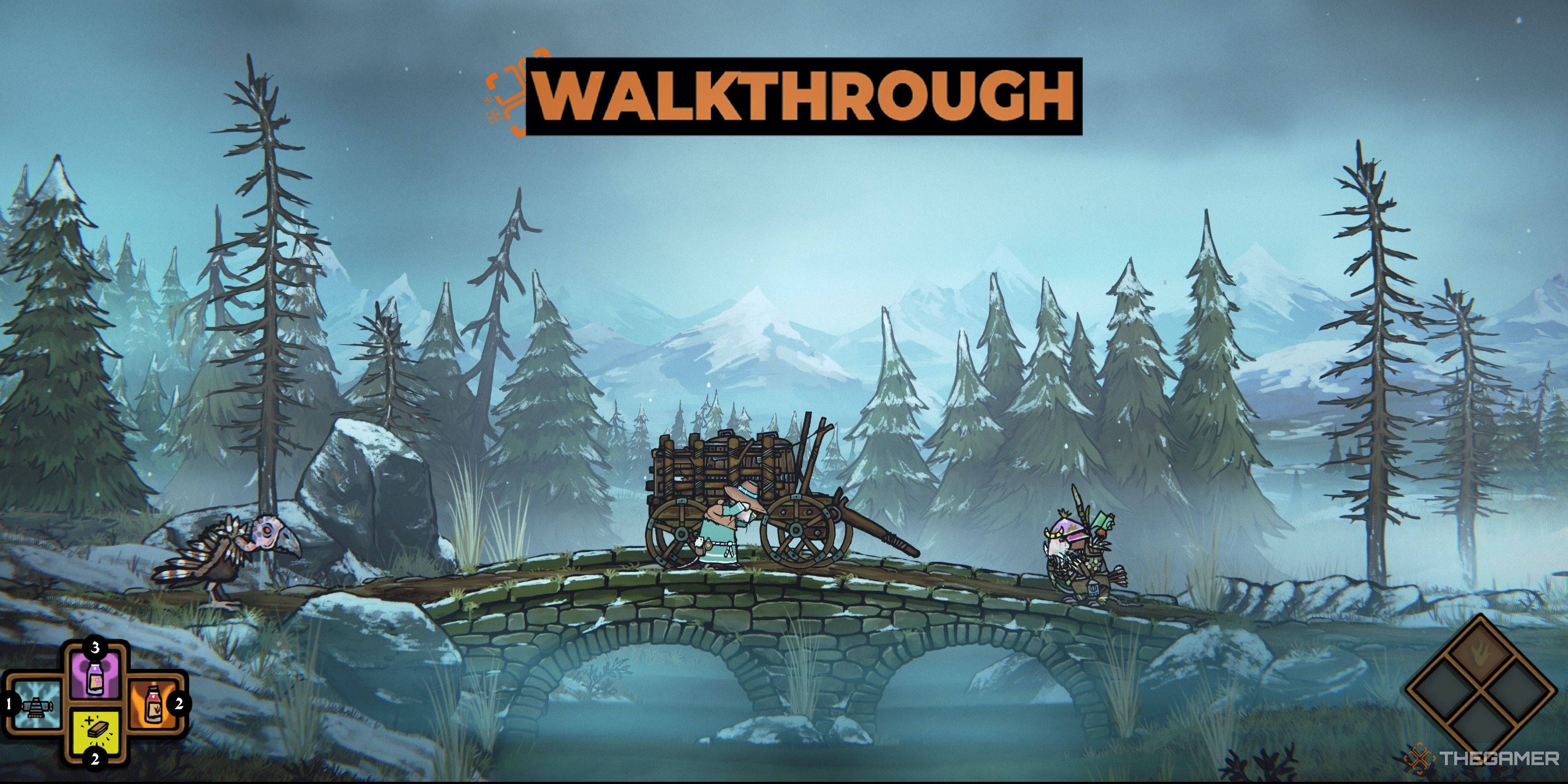 Arlo sees Villagers fleeing in Tails Of Iron 2: Whiskers Of Winter.