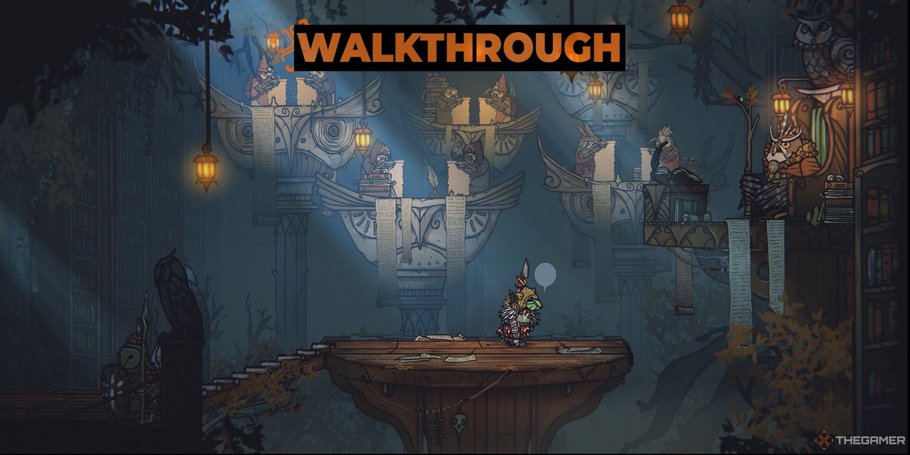 Arlo stands before Netminster&rsquo;s Parliament during A Farmer For The Keep in Tails Of Iron 2: Whiskers Of Winter – A Farmer For The Keep Quest Walkthrough.