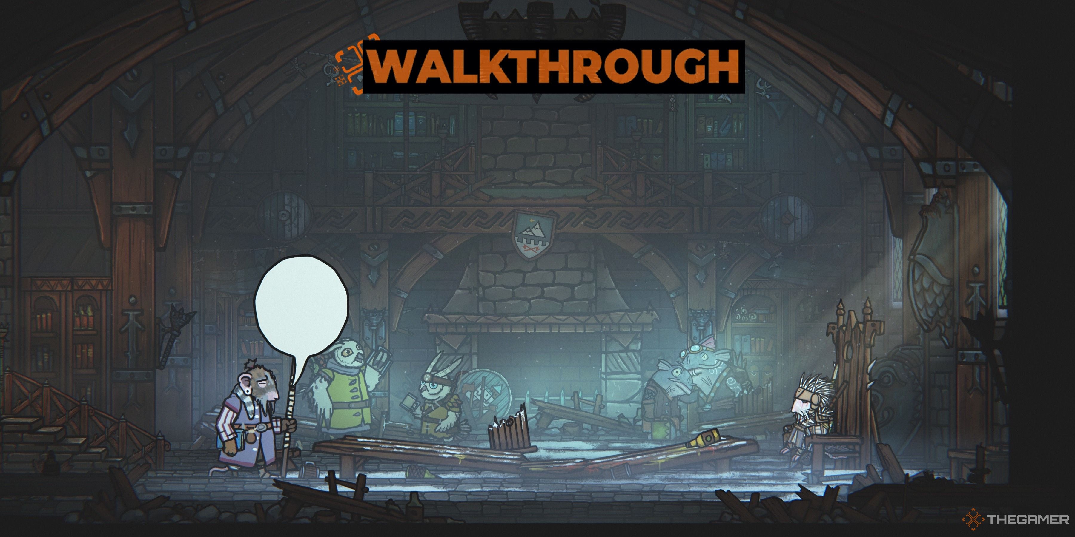 Arlo begins the Forge And Stove quest in Tails Of Iron 2: Whiskers Of Winter.