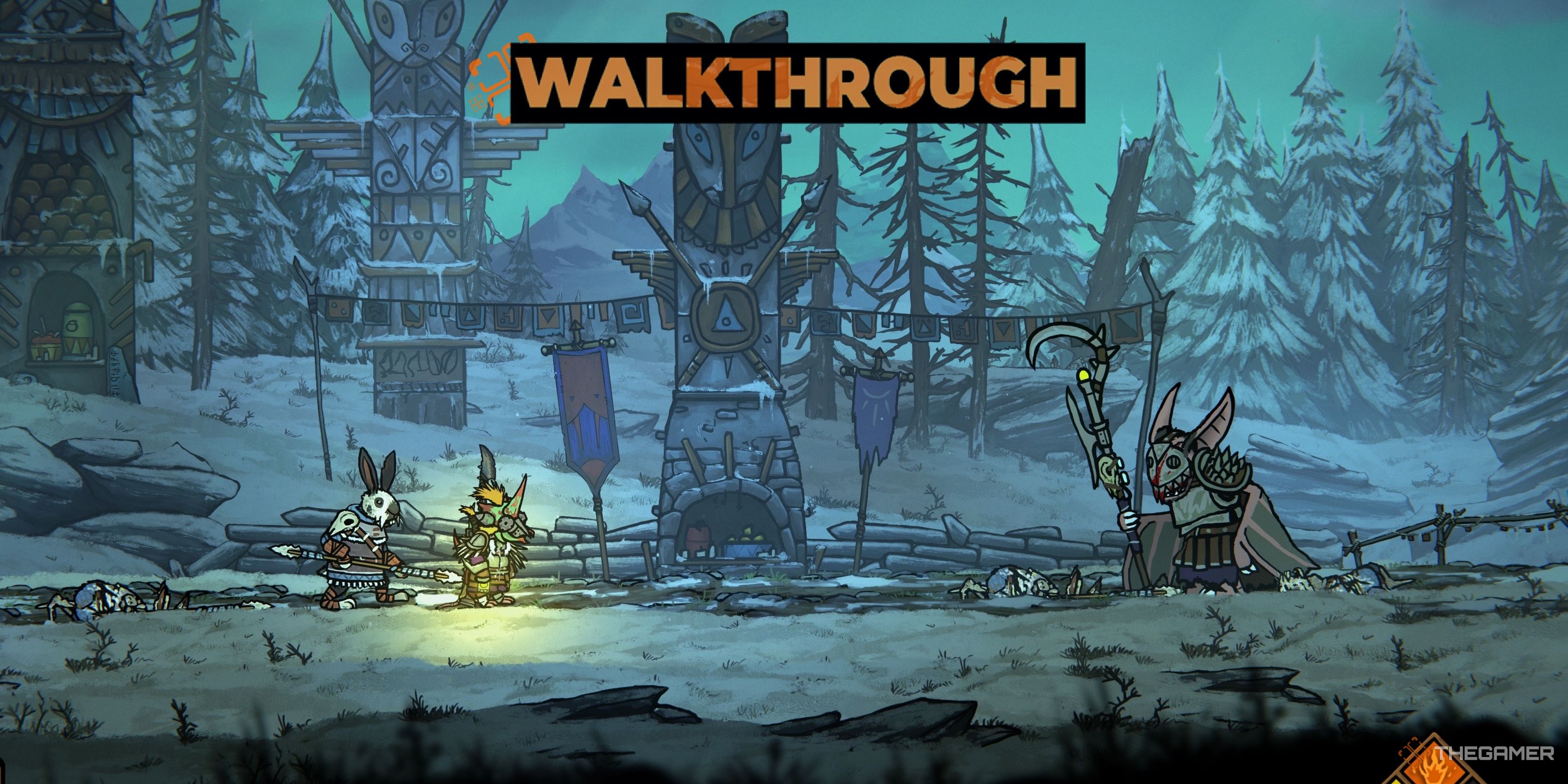 Arlo and Grey Ears meet Necromancer Gouraz in Tails Of Iron 2: Whiskers Of Winter.