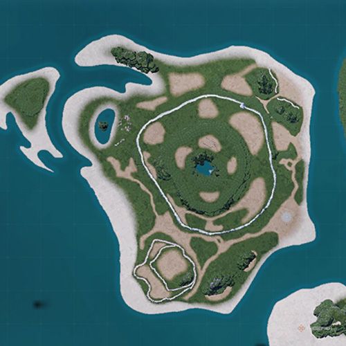 The Forgotten Island&rsquo;s location is displayed on the map in Palworld