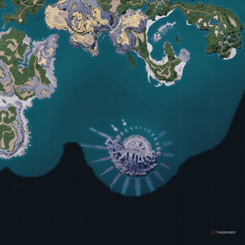 The No.1 Wildlife Sanctuary&rsquo;s location is displayed on the map in Palworld