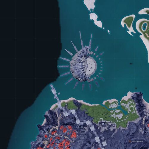 The No.2 Wildlife Sanctuary&rsquo;s location is displayed on the map in Palworld