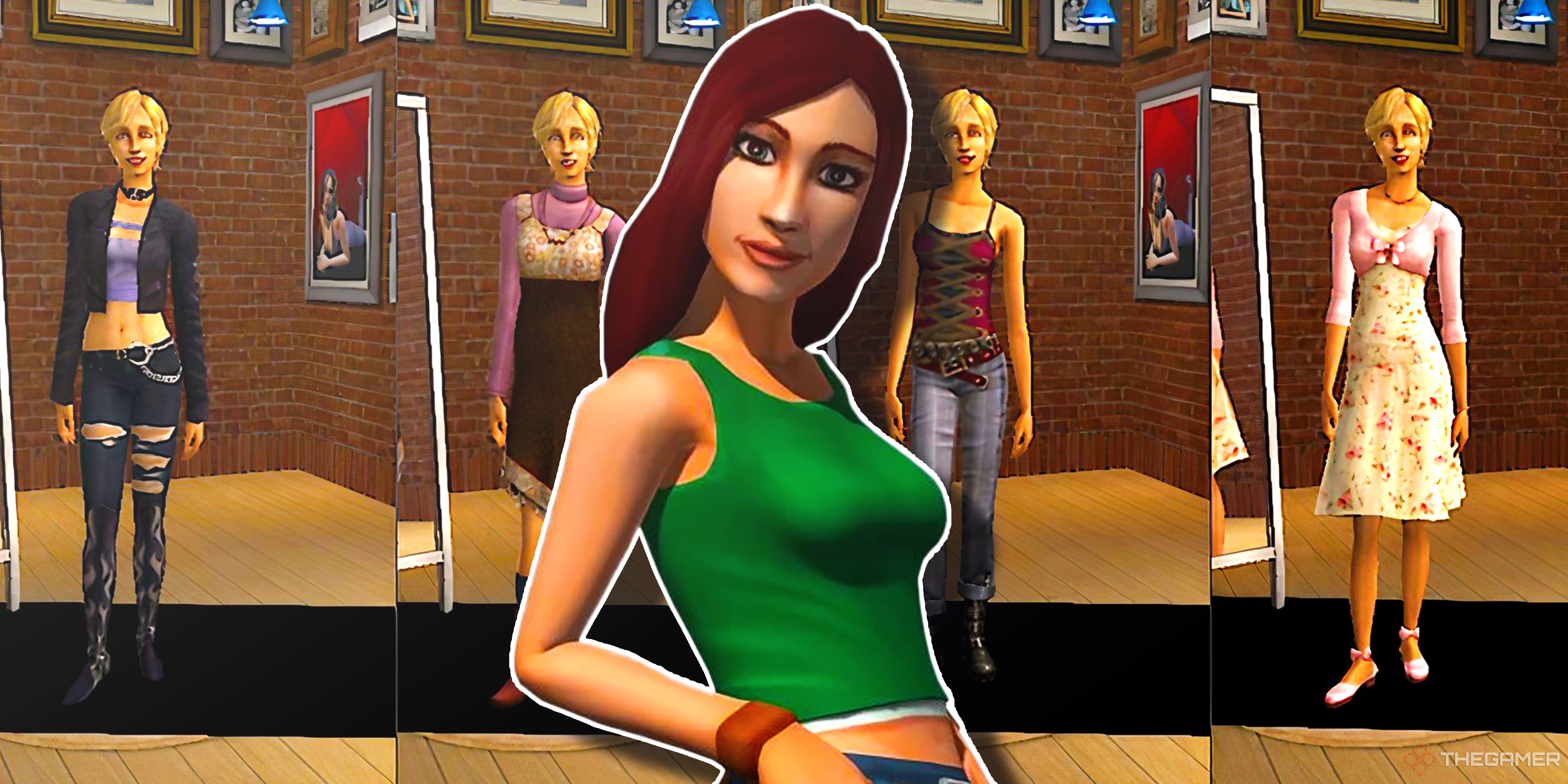 مفیدترین توطئه های پیش ساخته برای استفاده در Sims 2 9 The Sims 2: بهترین لباس برای Sims زن