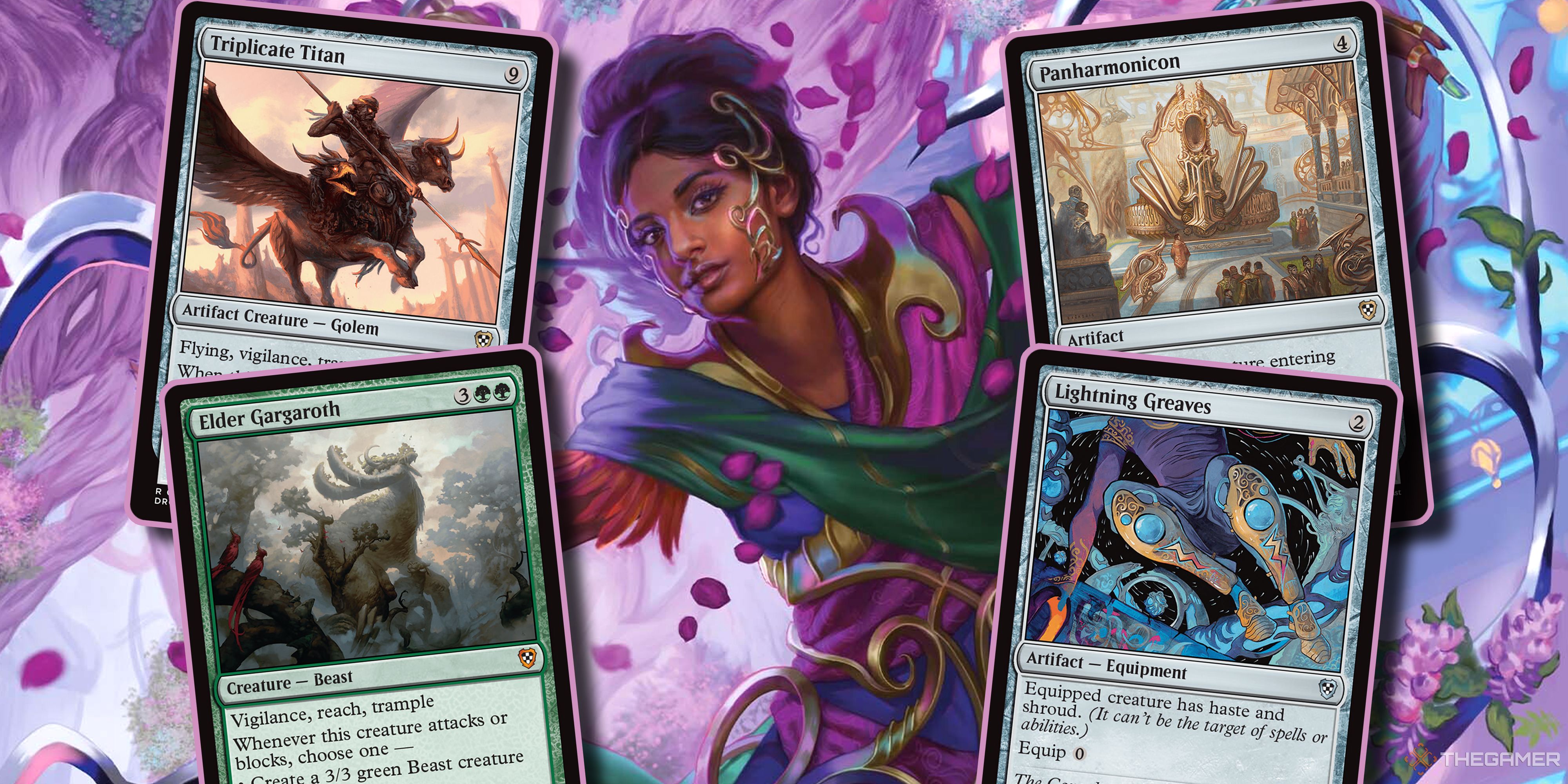 Cover image for Magic The Gathering The 10 Best Reprints In The Living Energy Commander Deck