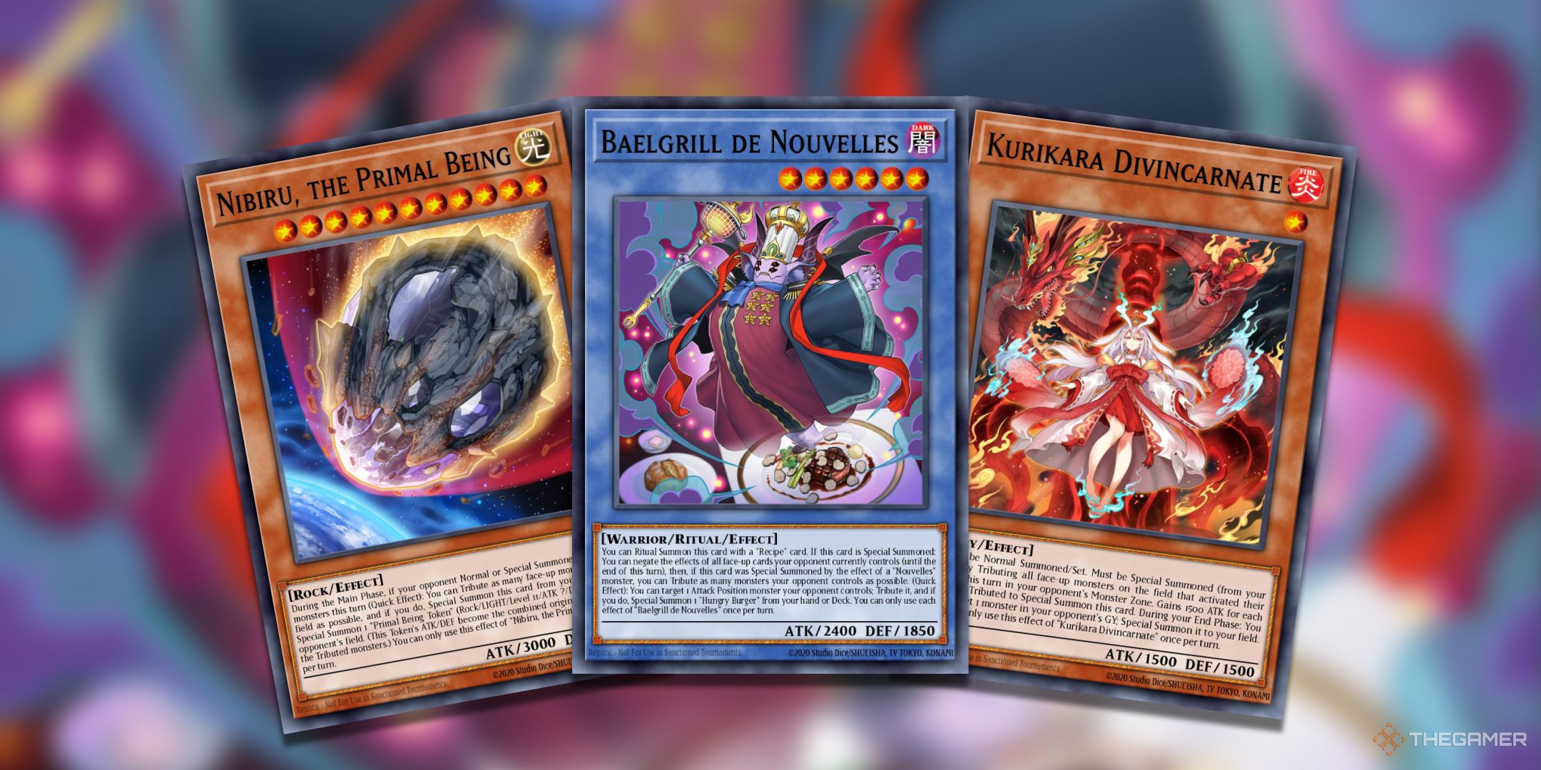 A ollage of Yu-Gi-Oh! TCG Cards that can tribute your opponent's monsters.