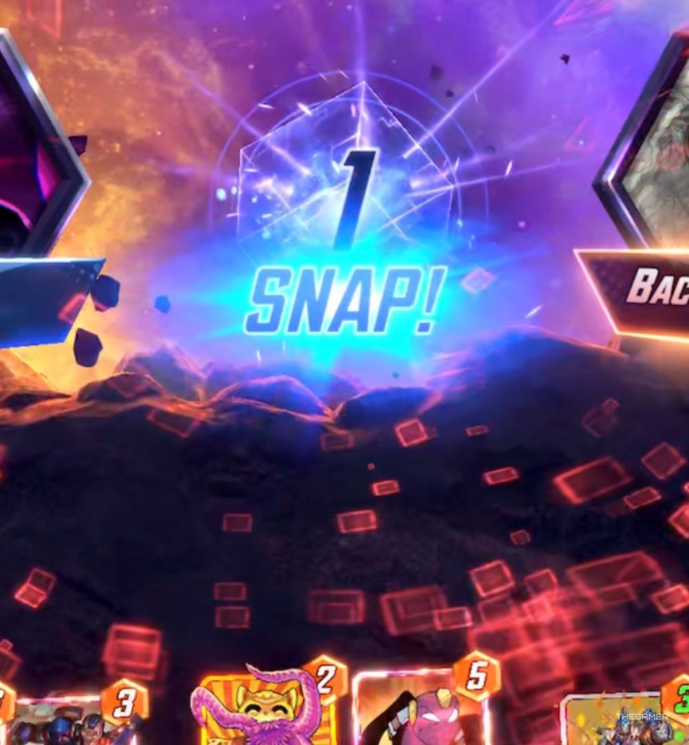 A player Snaps in Marvel Snap, doubling the cube wager.