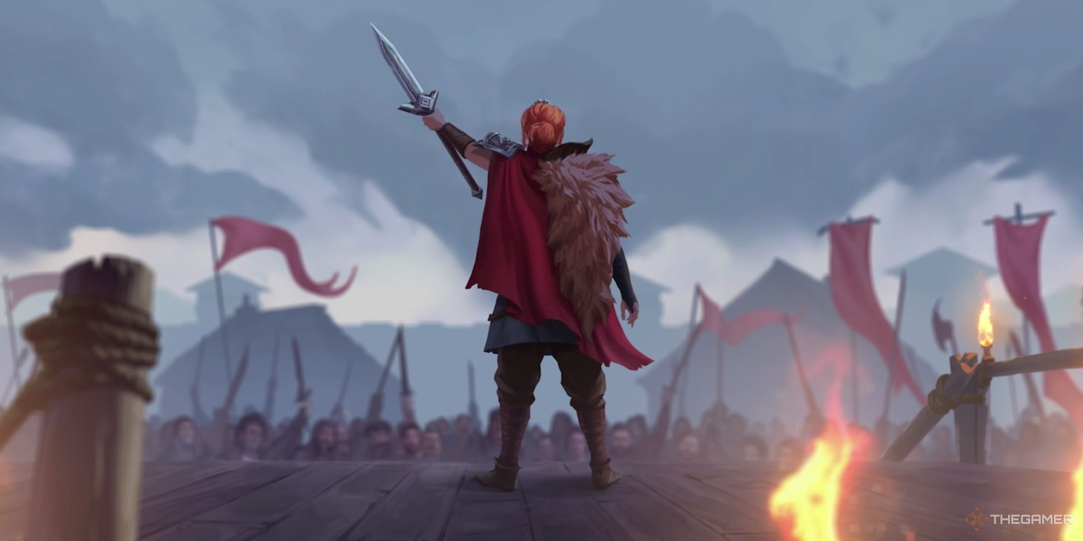 aelis addresses the rebellion in age of darkness: final stand.