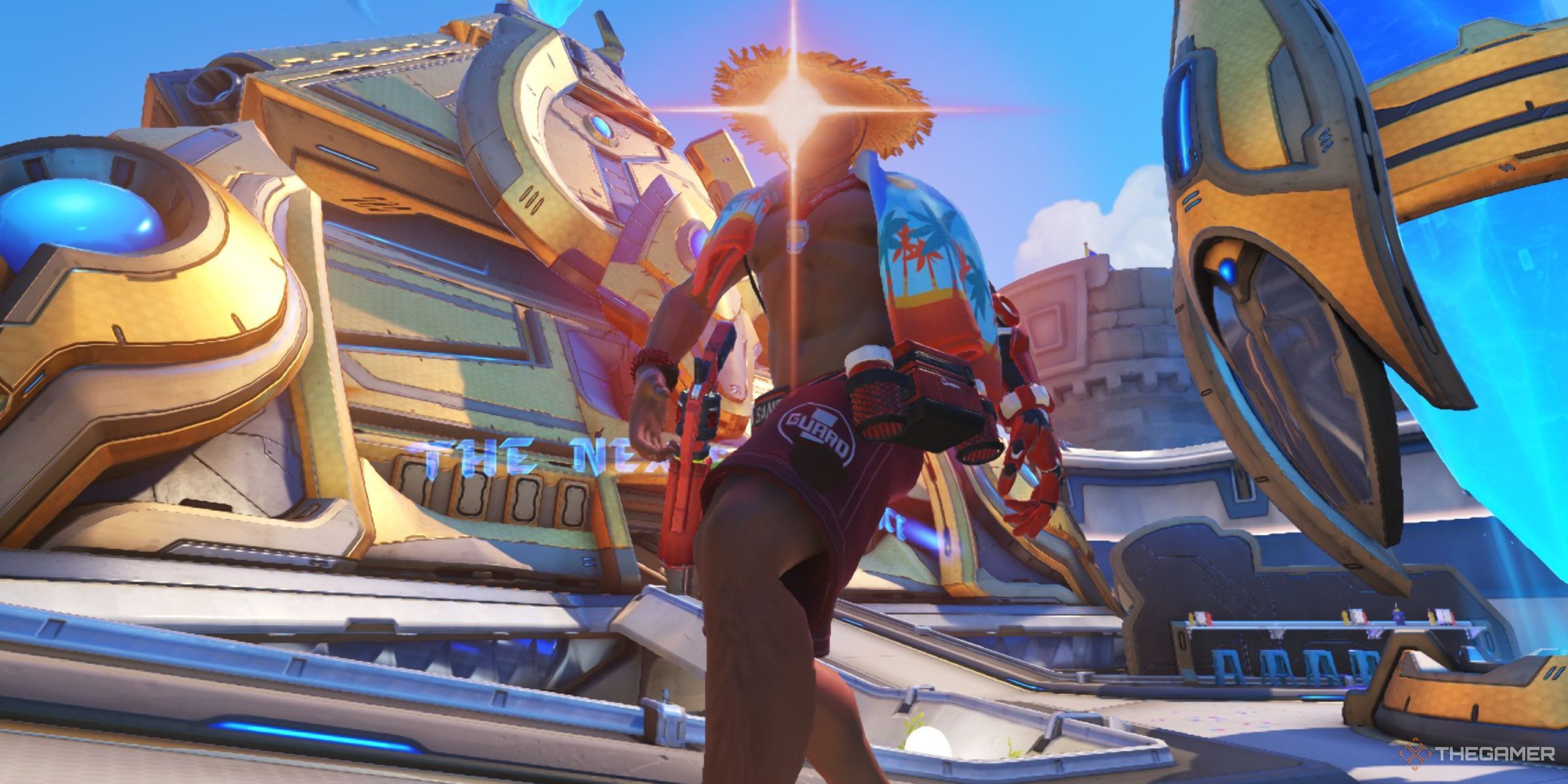 Cassidy Using High Noon In Blizzard World In Overwatch 2.