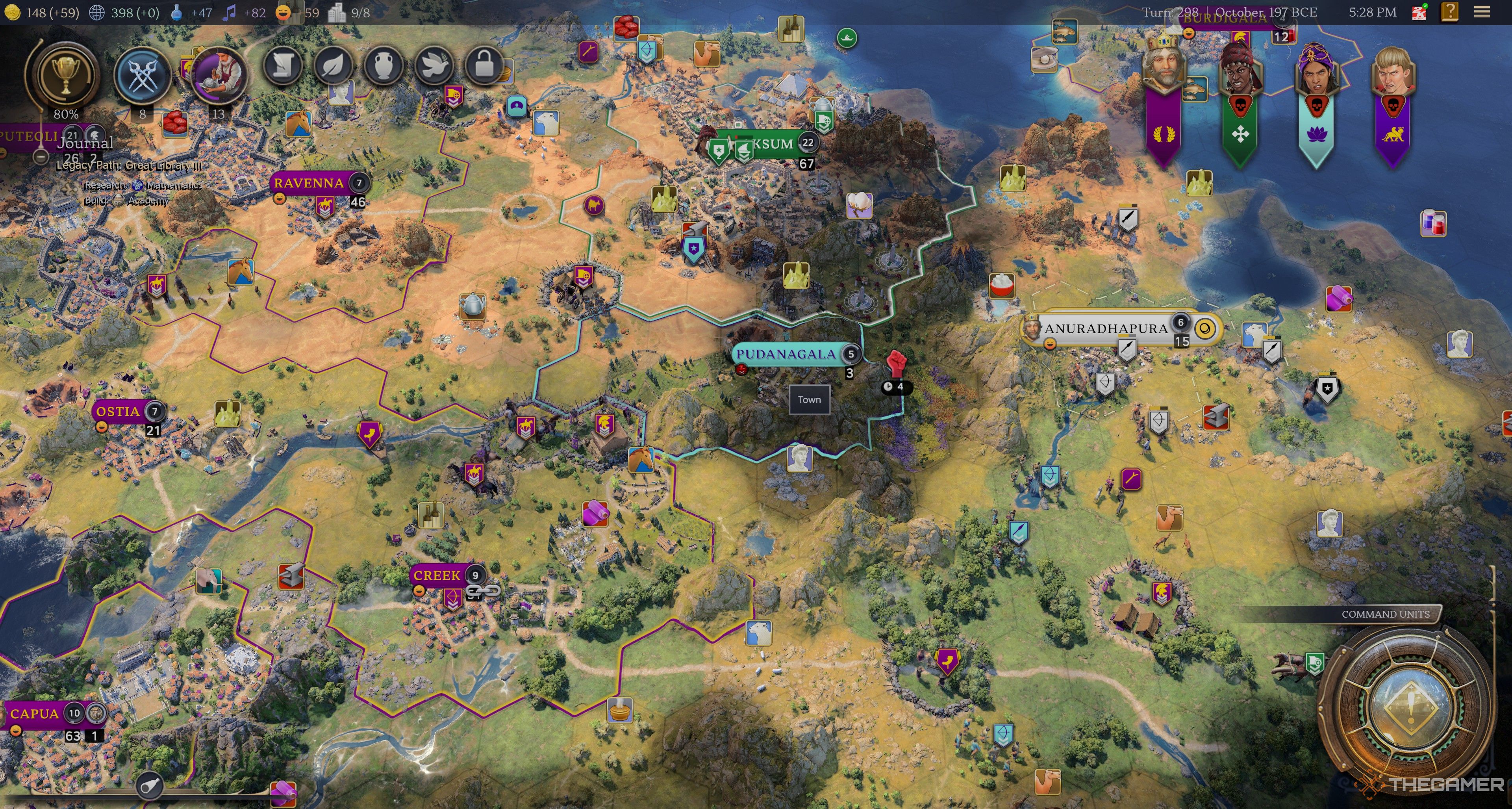 Conquering the Mauryan Empire in Civilization VII