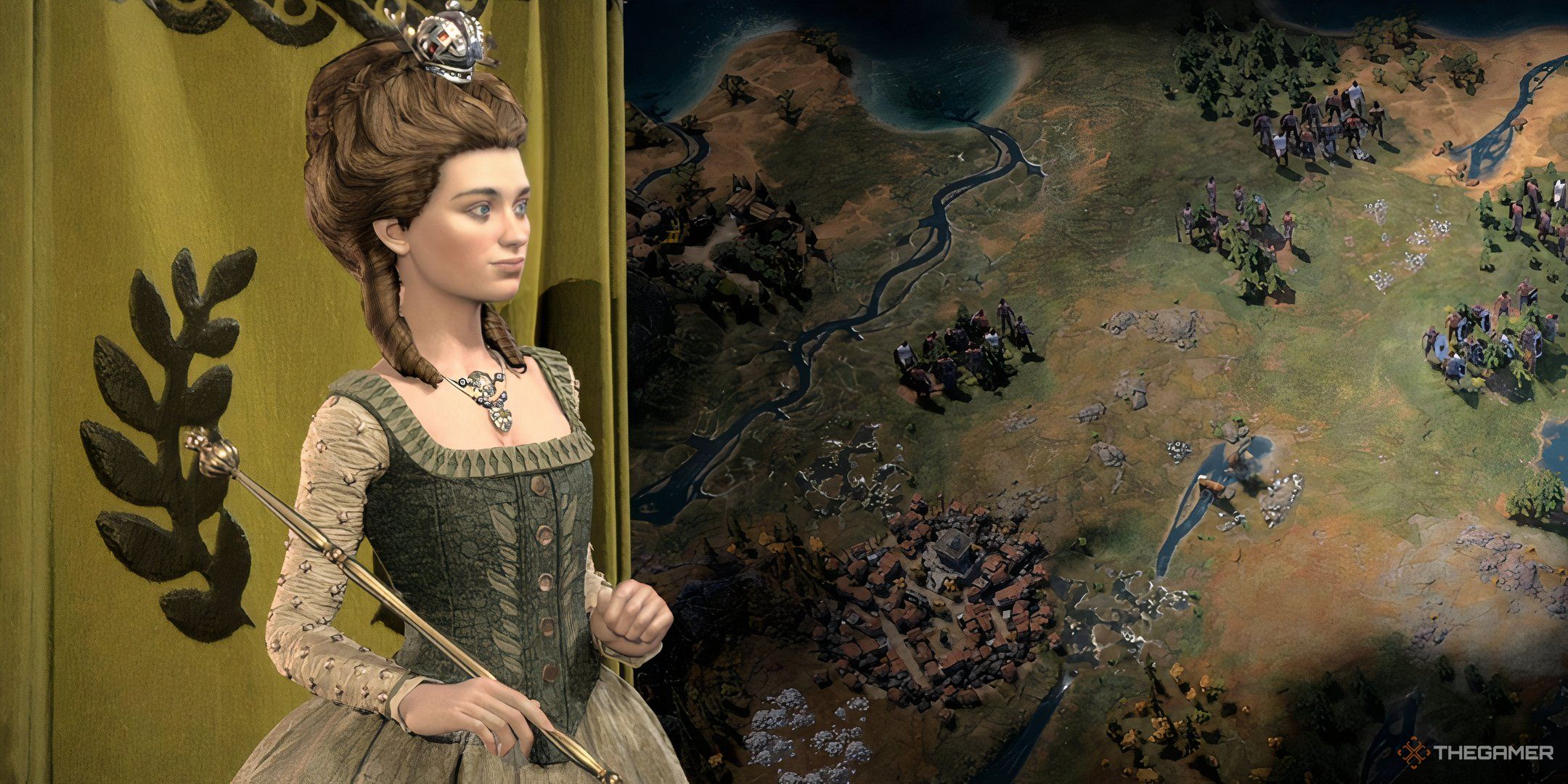 Catherine The Great's Diplomacy Screen Civilization 7.