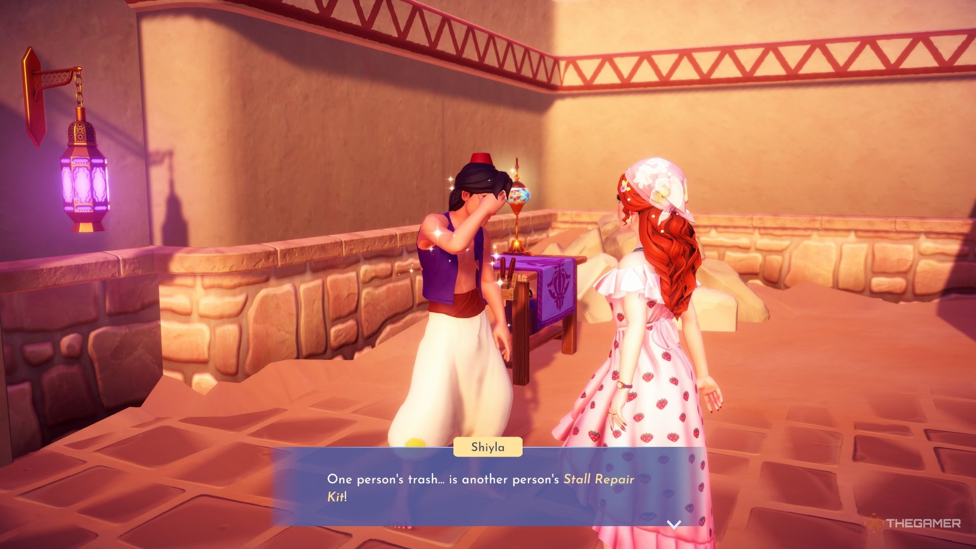 Avatar speaks of sets of stall repairs on the southern market.