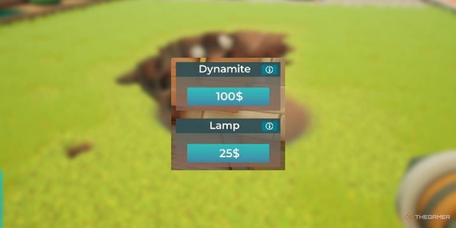 Dynamite و LAMP رده از یک بازی در مورد حفر یک سوراخ.