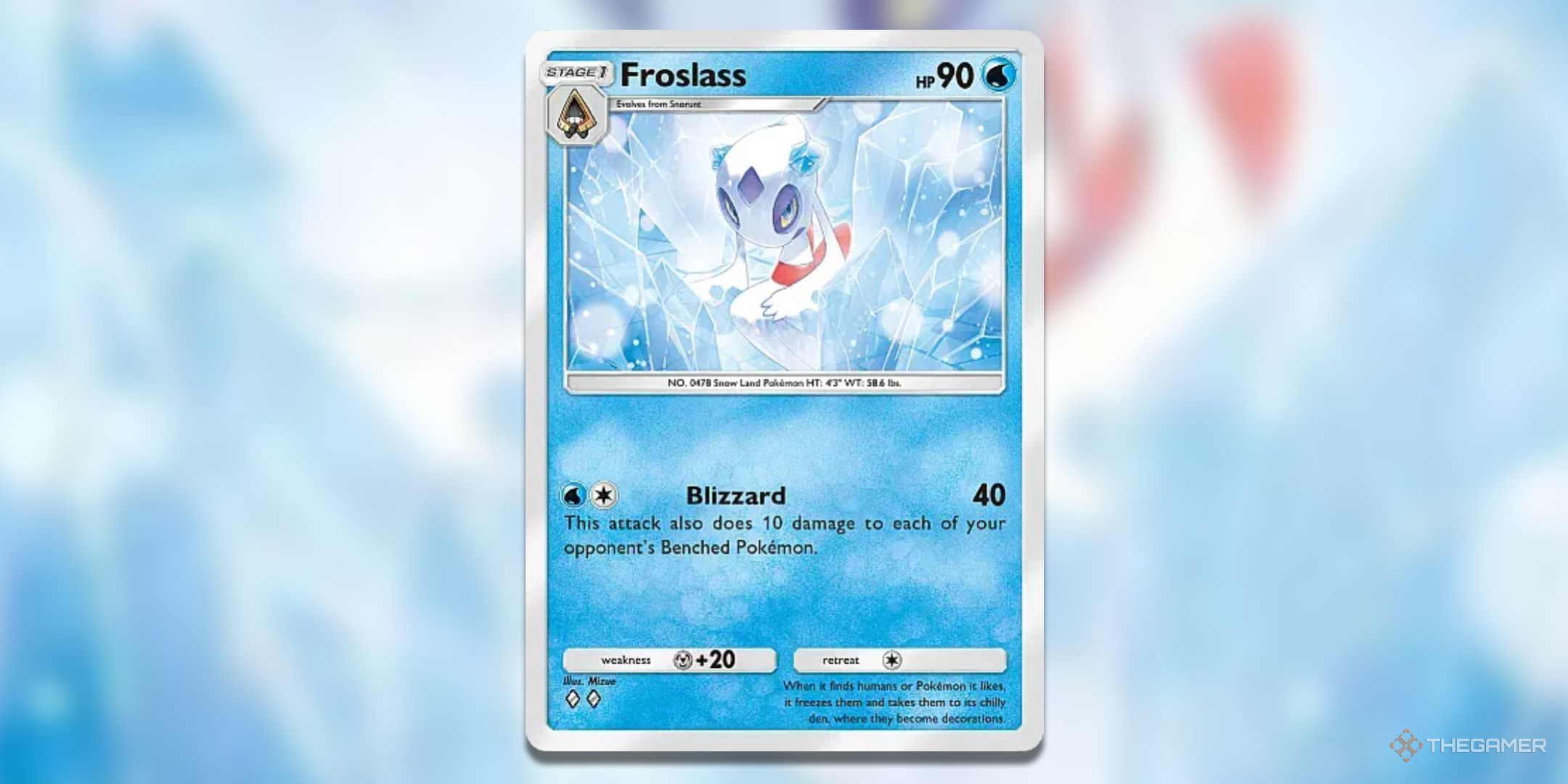 Froslass Pokemon TCG Pocket Triumphant Light Card Art.
