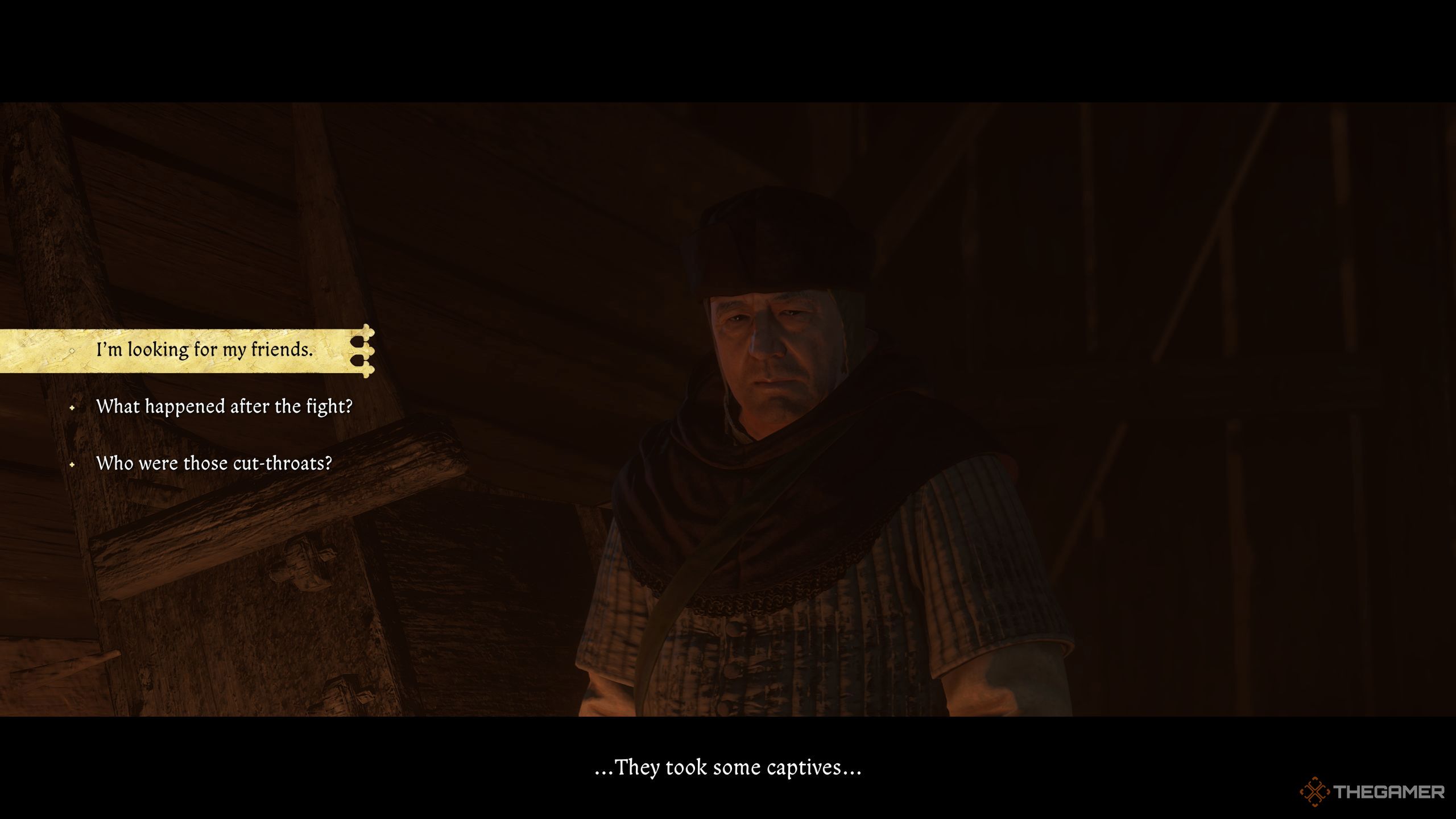 Godwin asks locals about the battle of NABAKOV.