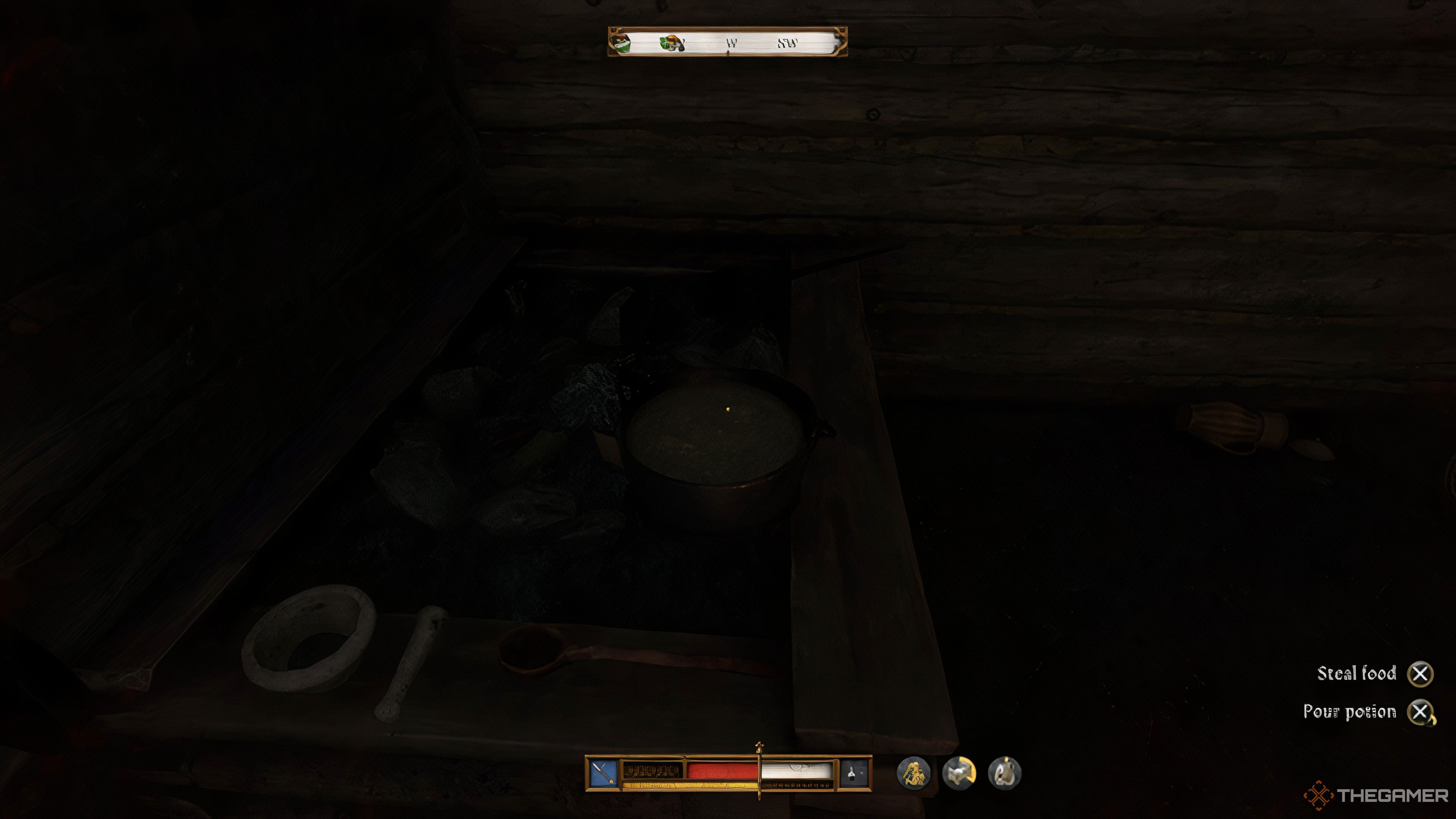 A food pot in Kingdom Come: Deliverance 2.