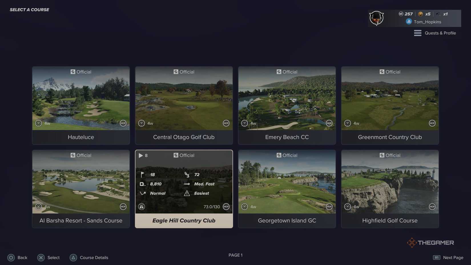 How To Play Custom Courses In Career Mode In PGA Tour 2K25