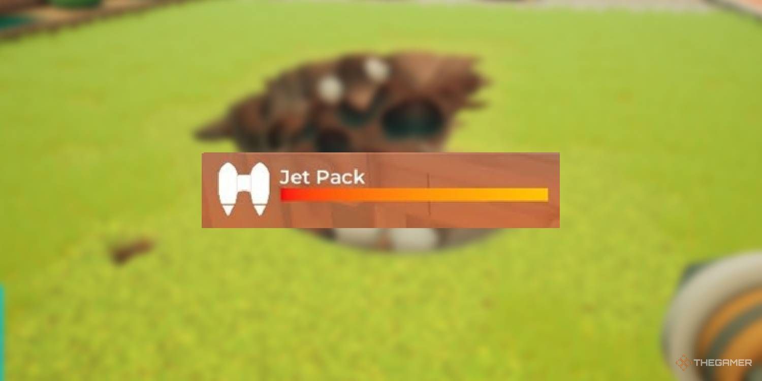 jetpack رده از یک بازی در مورد حفر سوراخ.