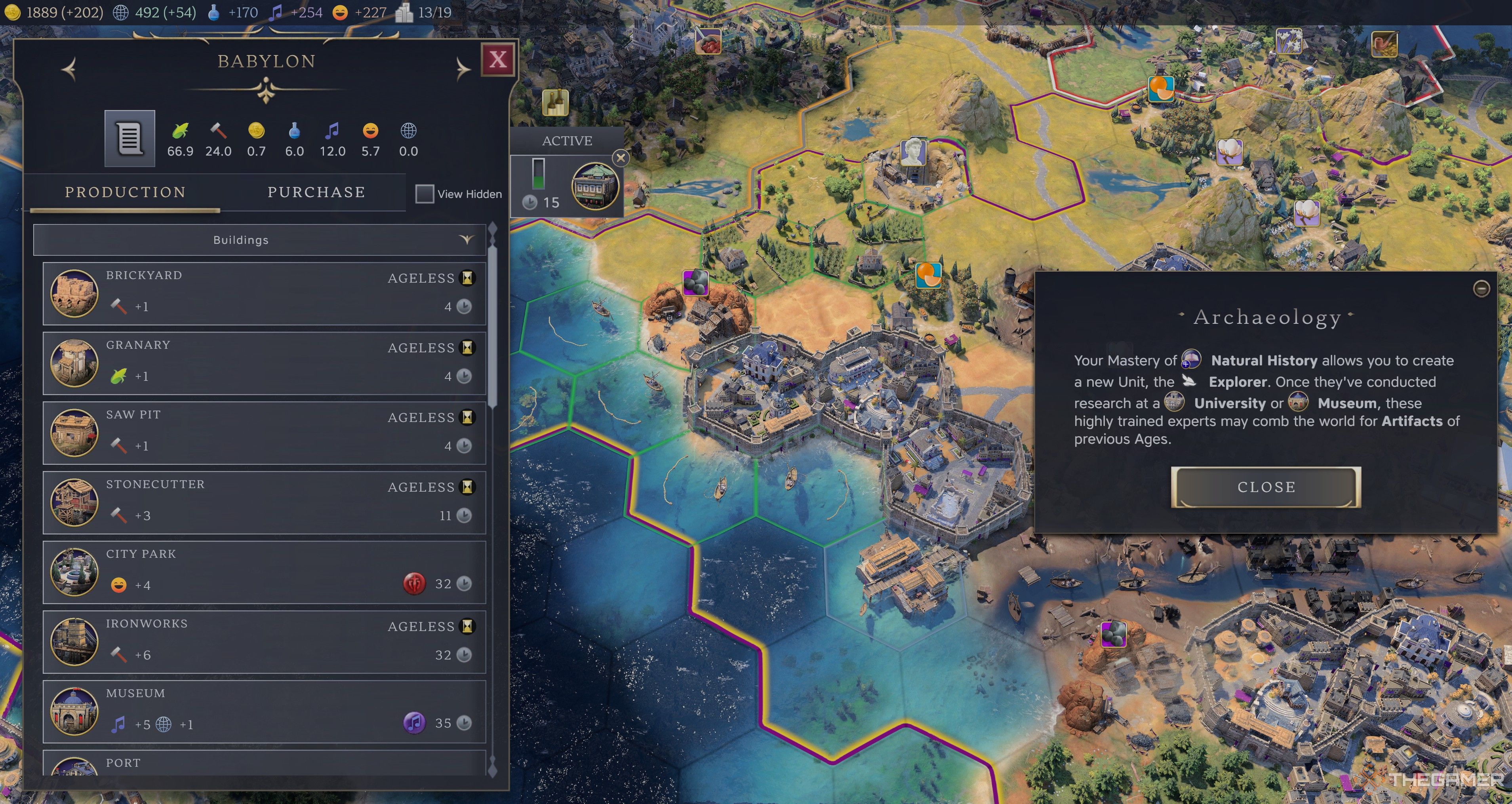 Learning archaeology for explorers in Civ 7