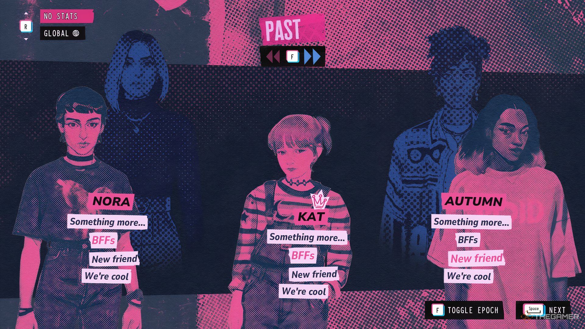 The final stats in Lost Records: Bloom &amp; Rage.