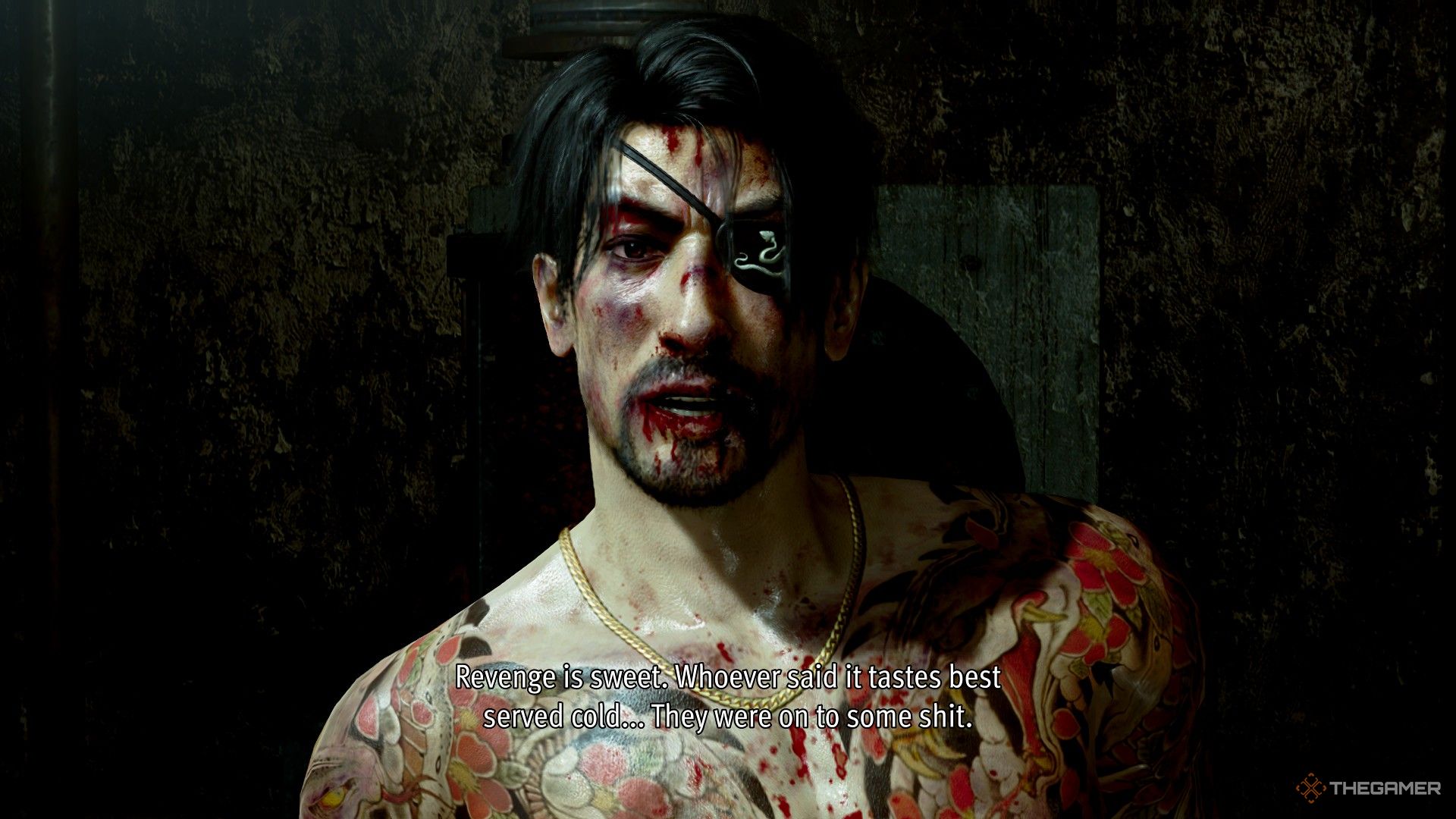 Majima is injured in Like A Dragon Pirate Yakuza In Hawaii.