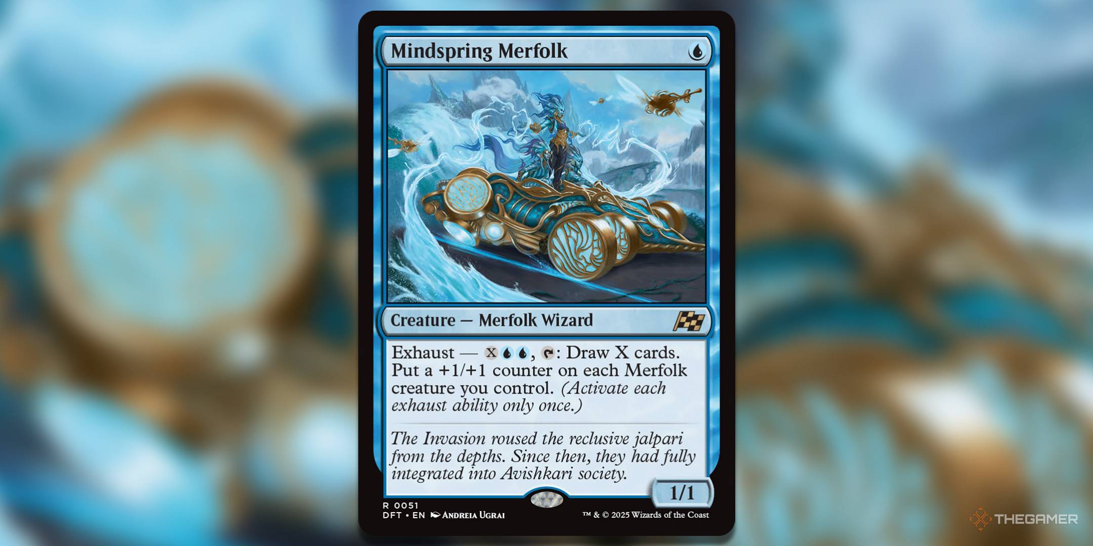 Magic: The Gathering - Merfolk Skydiver (Tritona Veleggiante) - War Of The Spark