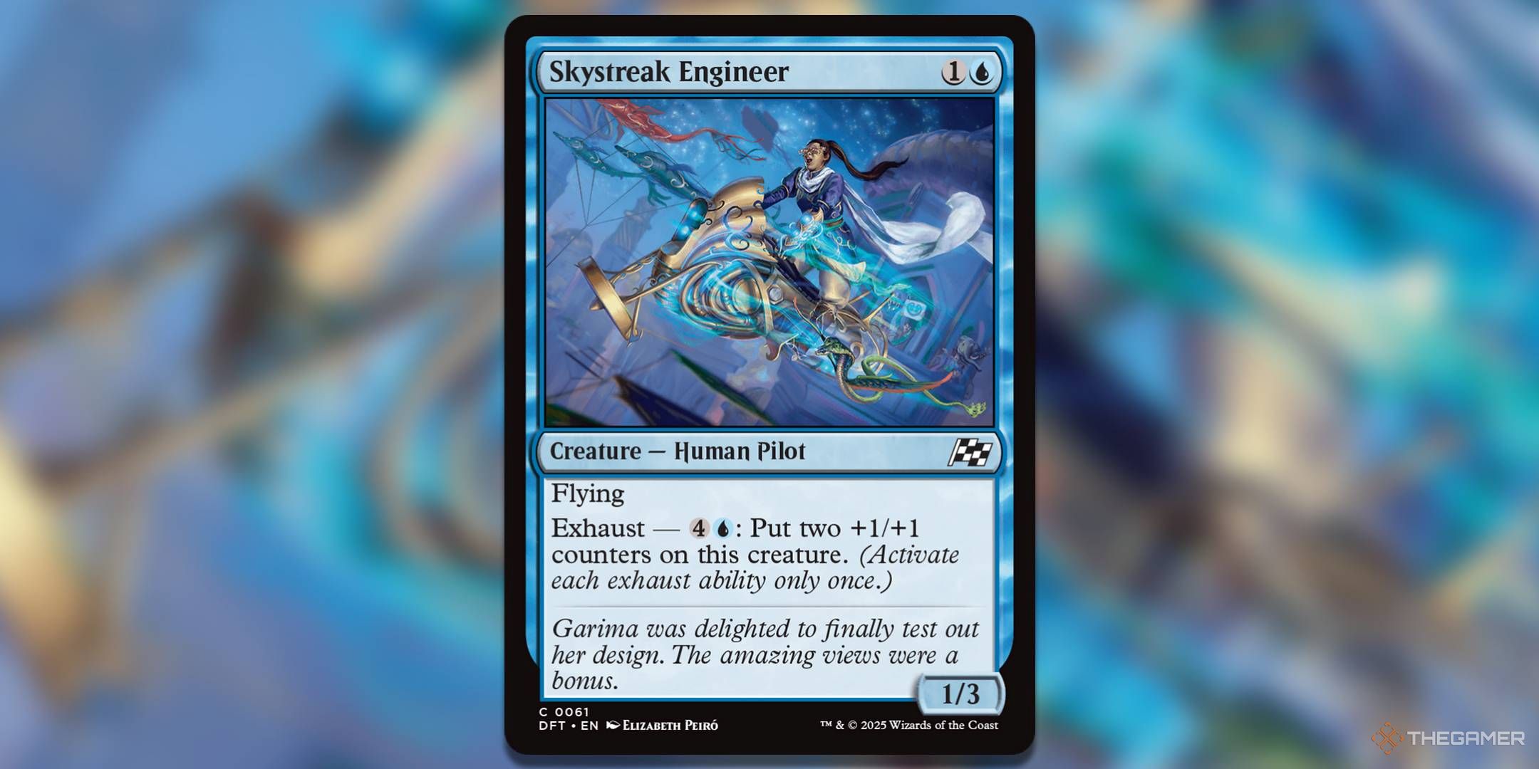 Image of Skystreak Engineer card in Magic: The Gathering.