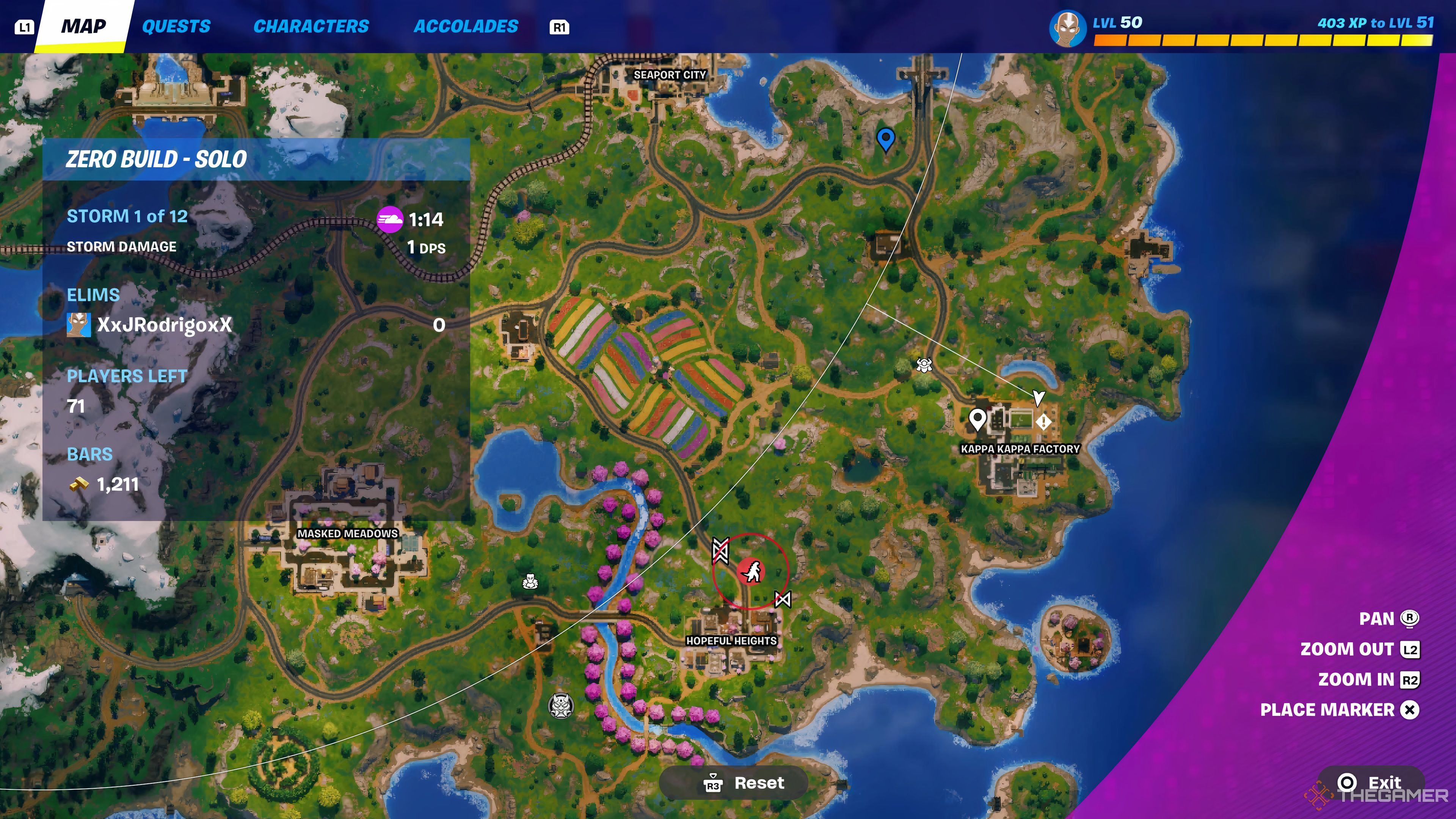کارخانه نقشه جدید Kappa Kappa در Fortnite با بسته شدن طوفان در Fortnite فاش شد.