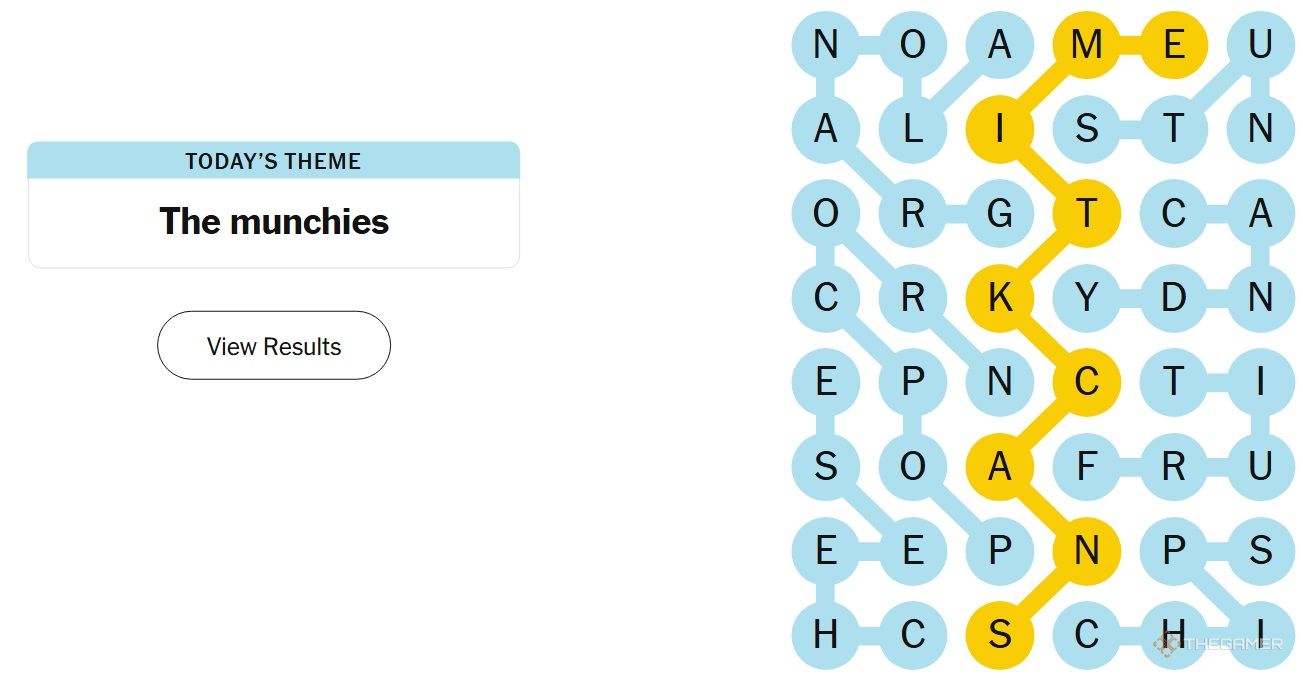 NYT Strands answers for February 10, 2025.