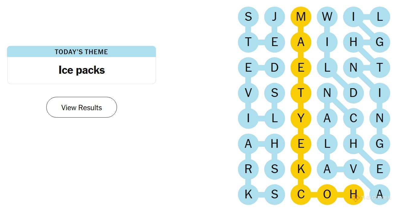 NYT Strands answers for February 15, 2025.