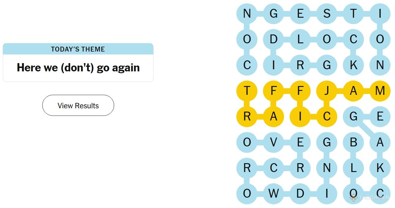 NYT Strands answers for February 22, 2025.