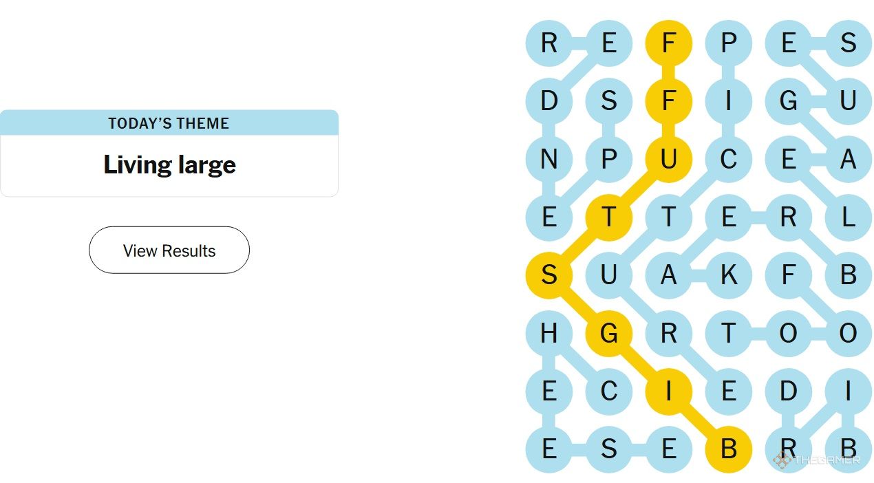 NYT Strands answers for February 27, 2025.