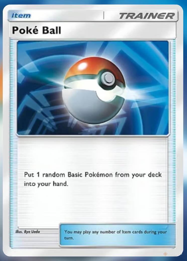 Pokemon Trading Card Game Pocket Promo Card Poke Ball Item.-1