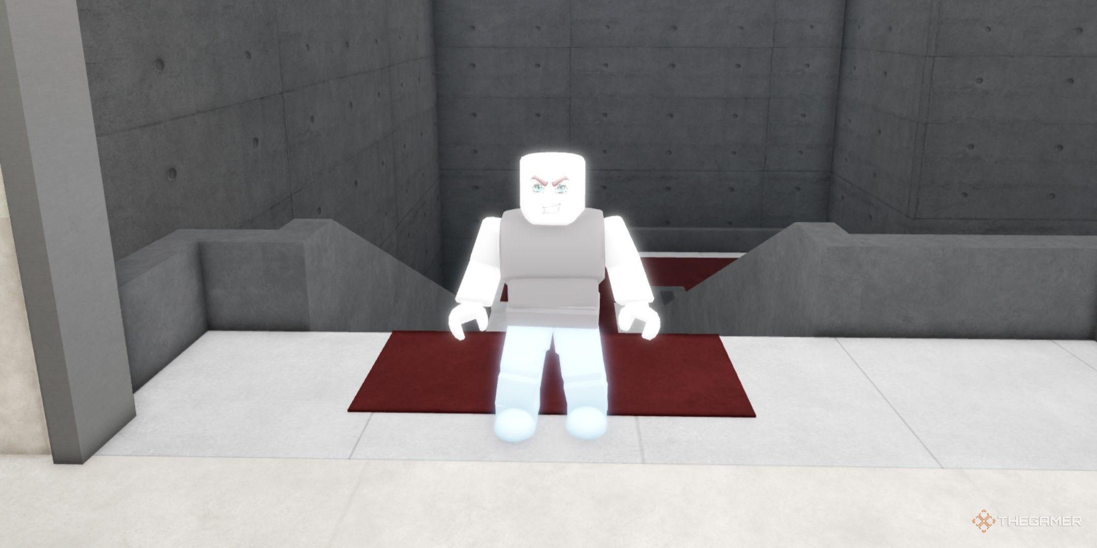 a player in SCP Defense Tycoon on Roblox