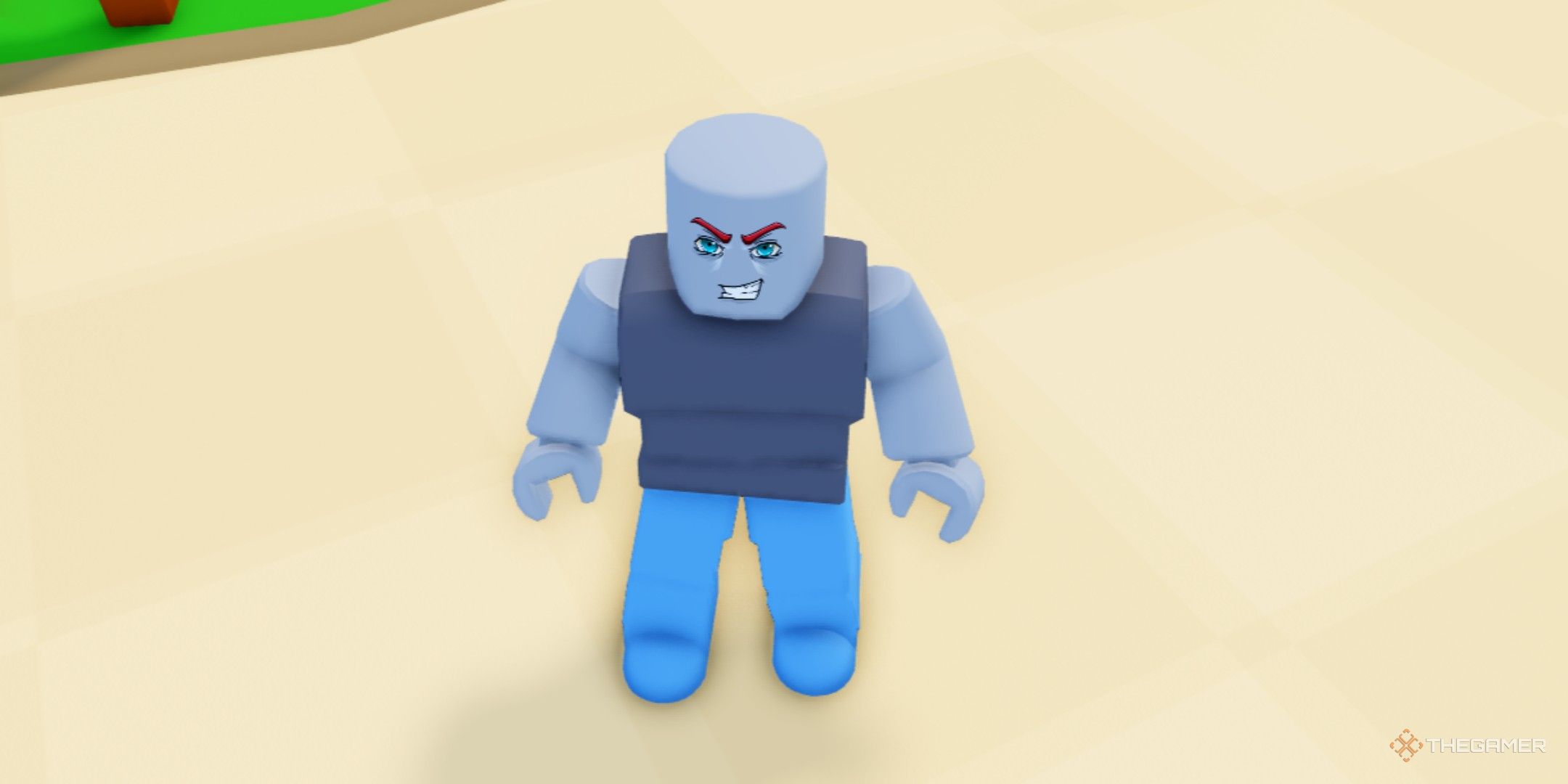 a player in Clicking Masters on Roblox