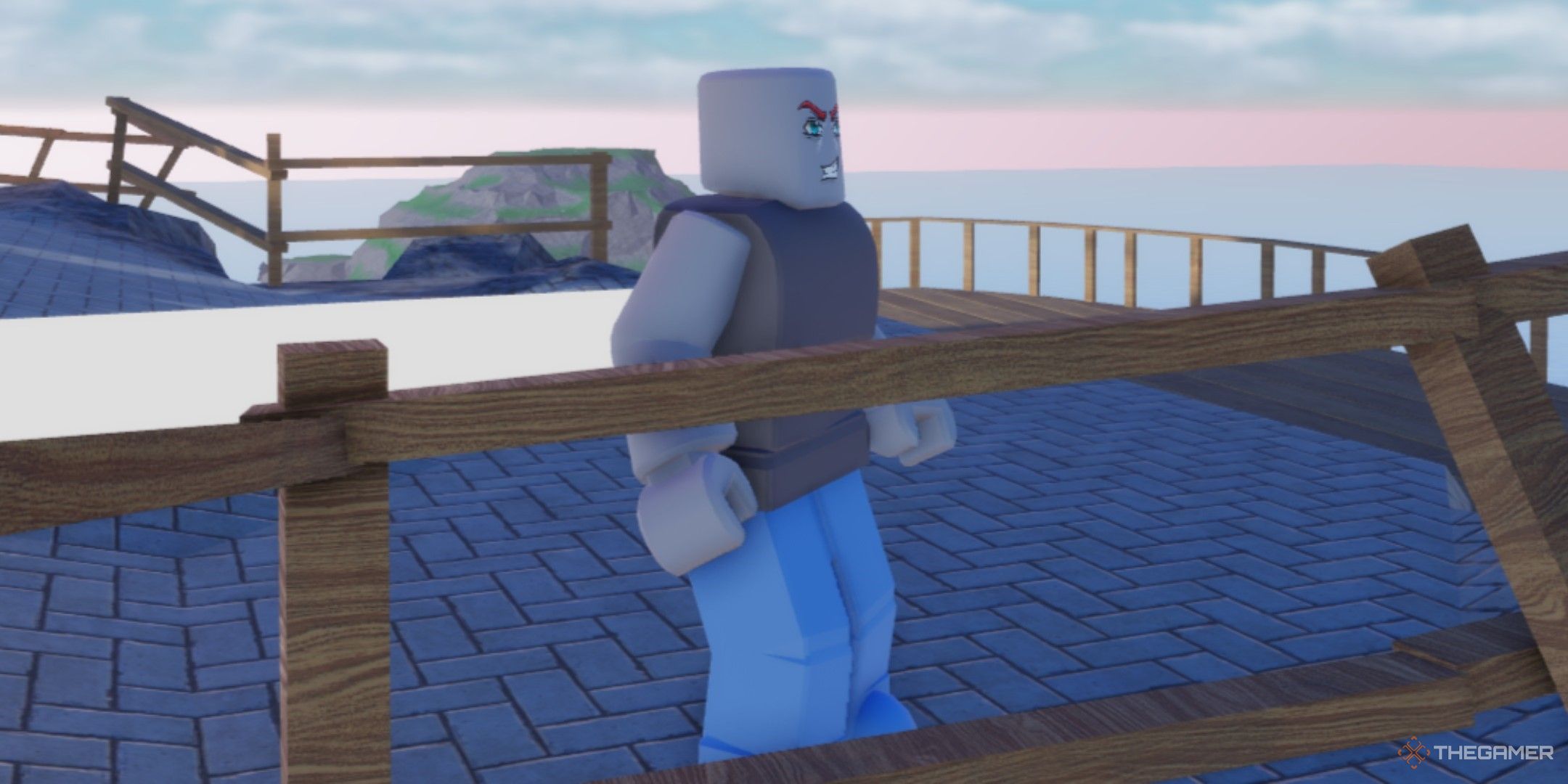 a player in Super Power League on Roblox