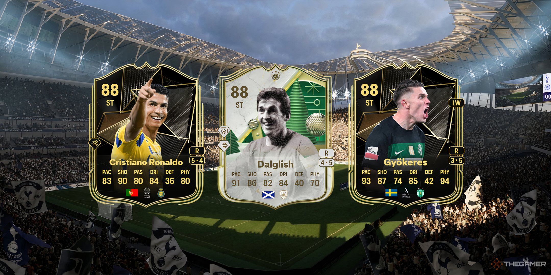 بهترین انتخاب پادشاه مصر در FC 25 4 کارتهای رونالدو ، دالگلیش و گیتوکر در EA Sports FC 25.